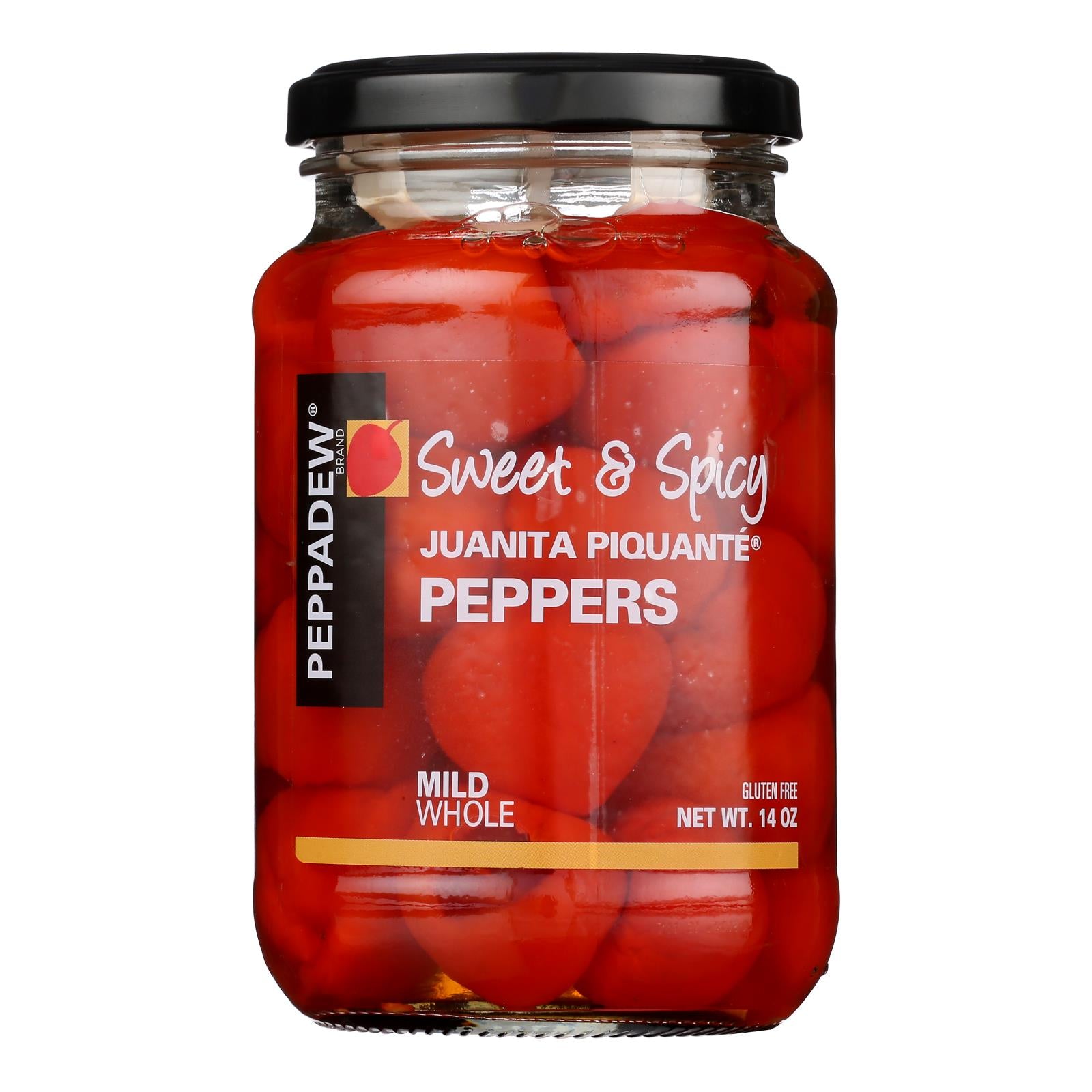 Peppadew Mild Whole Piquante Peppers - Case Of 12 - 14 Oz