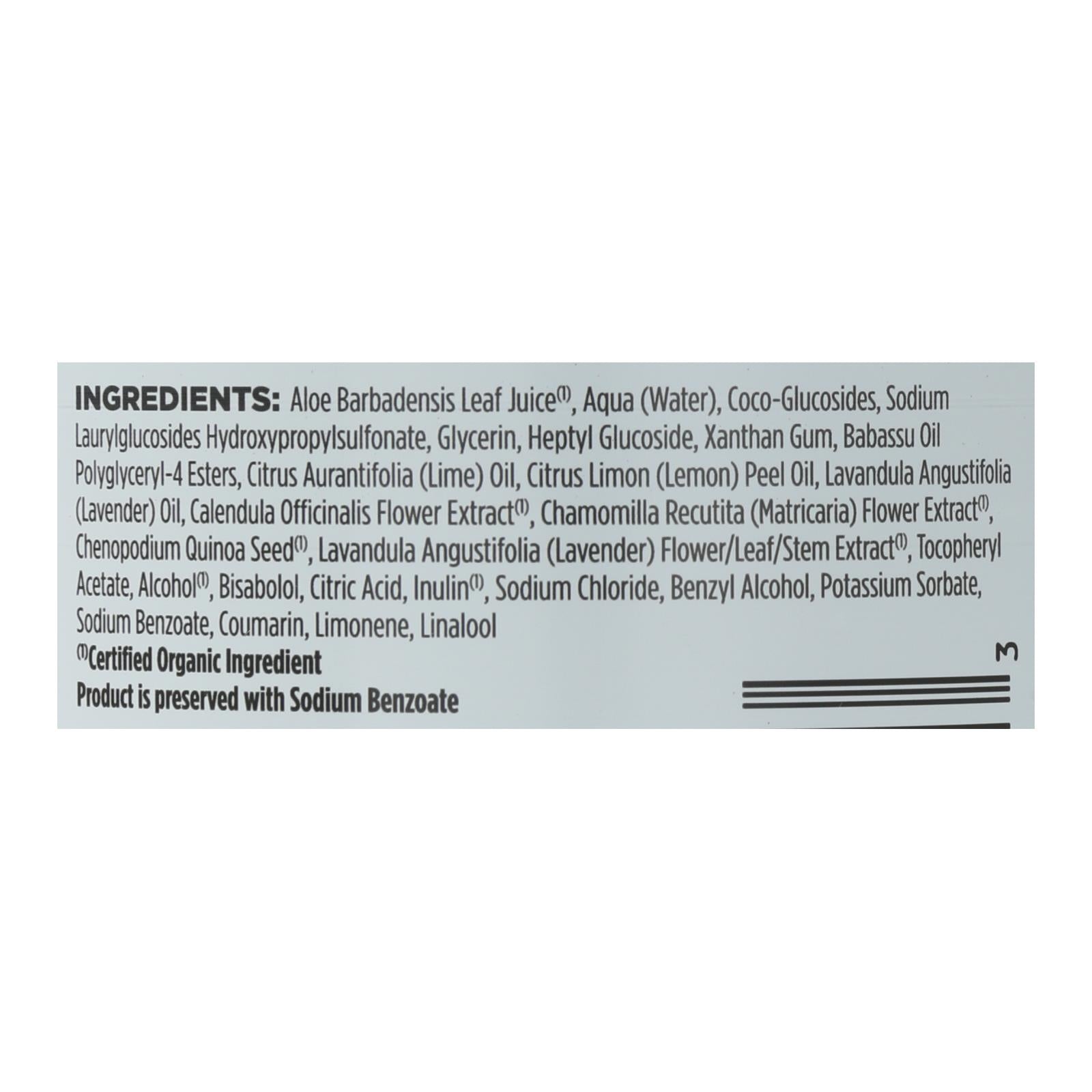 Avalon Organics Bath And Shower Gel Lavender - 32 Fl Oz