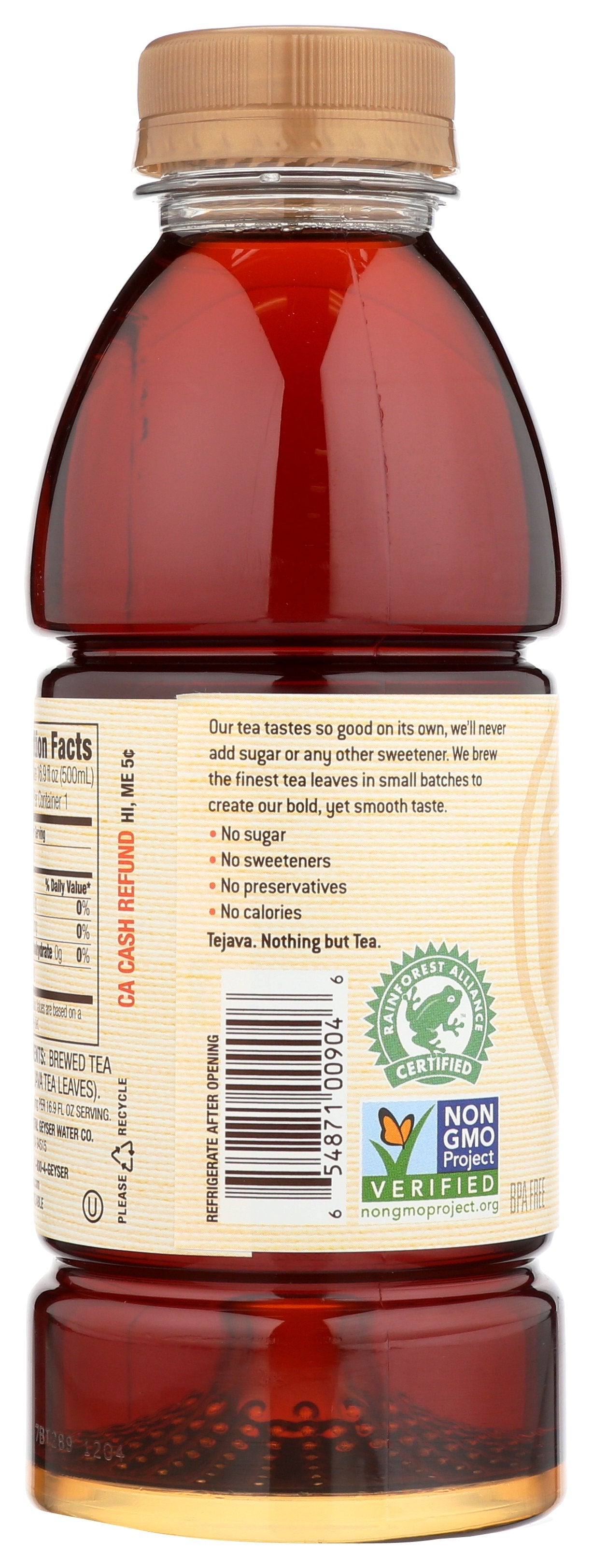 TEJAVA TEA BLK ORIGINAL UNSWTN - Case of 12