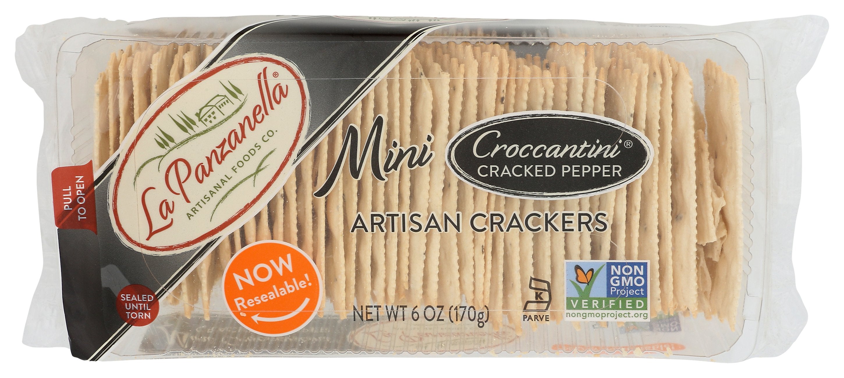 LA PANZANELLA CROCCANTINI BLCK PPR MINI - Case of 12