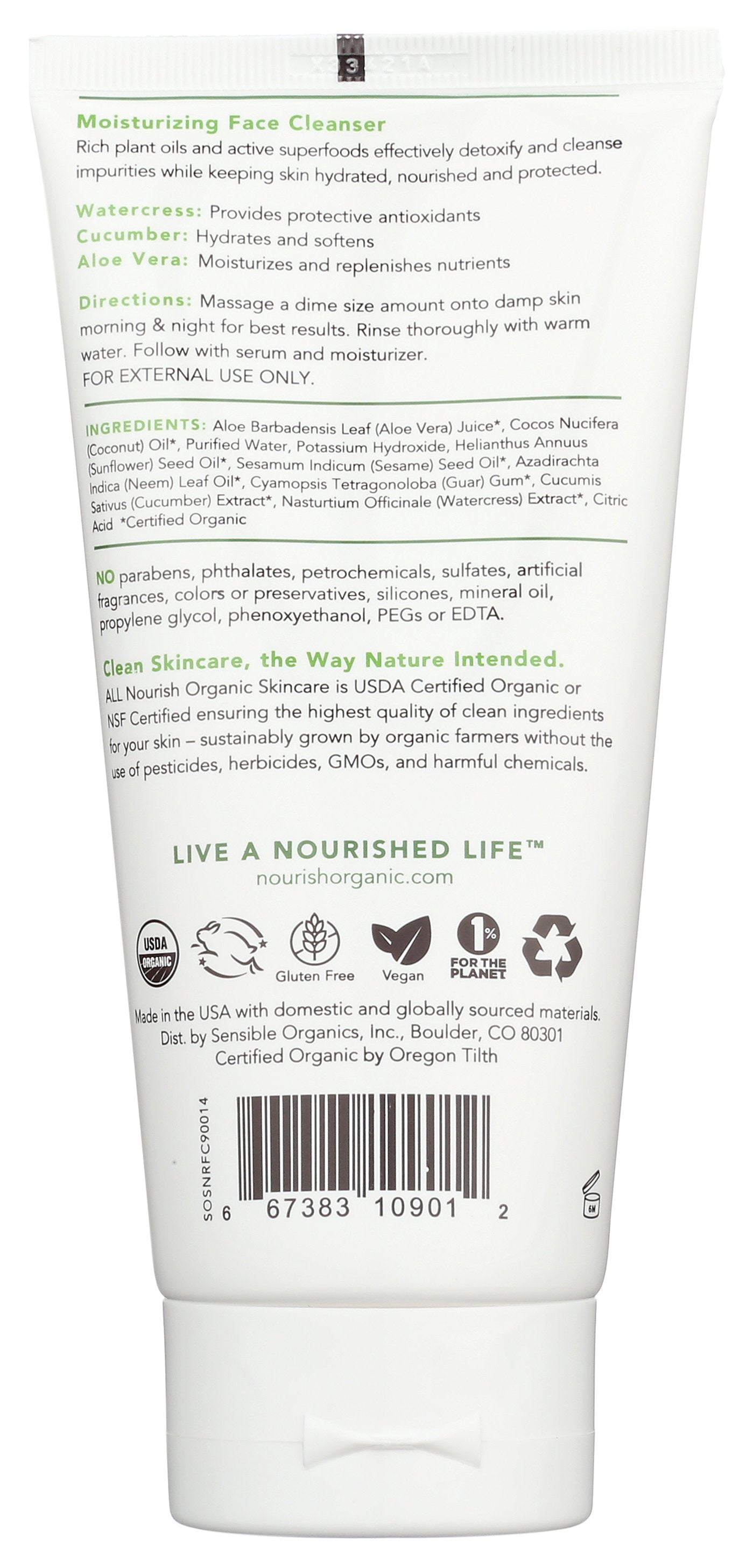 NOURISH FACE CLEANSER MOISTRZNG - Case of 3