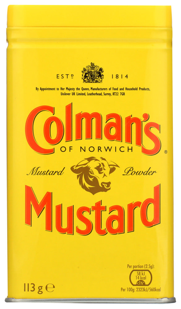 Colmans Mustard Dry - Pack of 12 - 4 oz