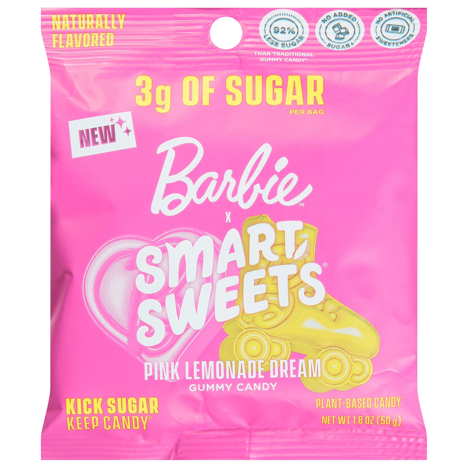 Smartsweets - Gummies Pnk Lmnade Barbie - CS of 14-1.8 OZ