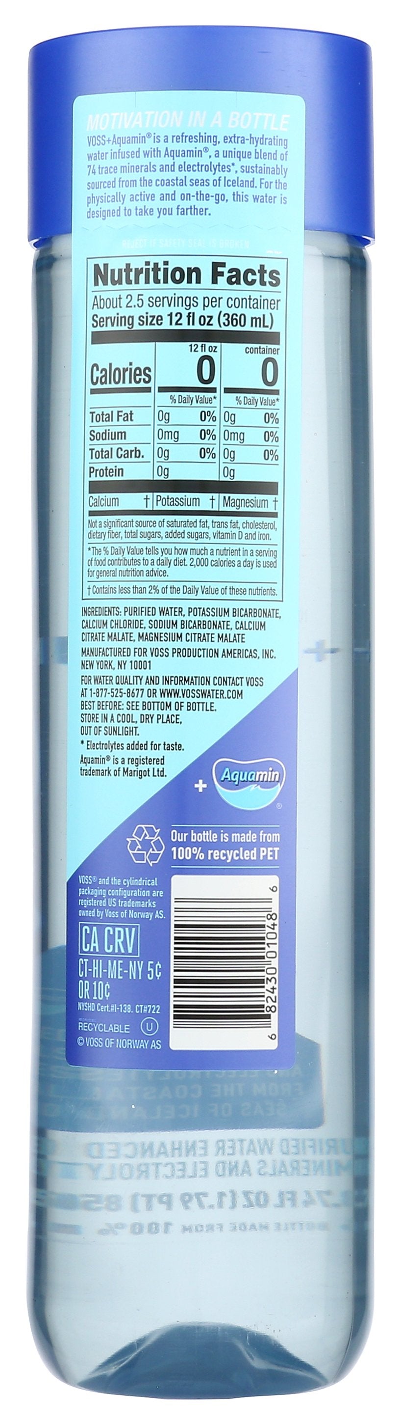 VOSS WATER ARTESIAN - Case of 12