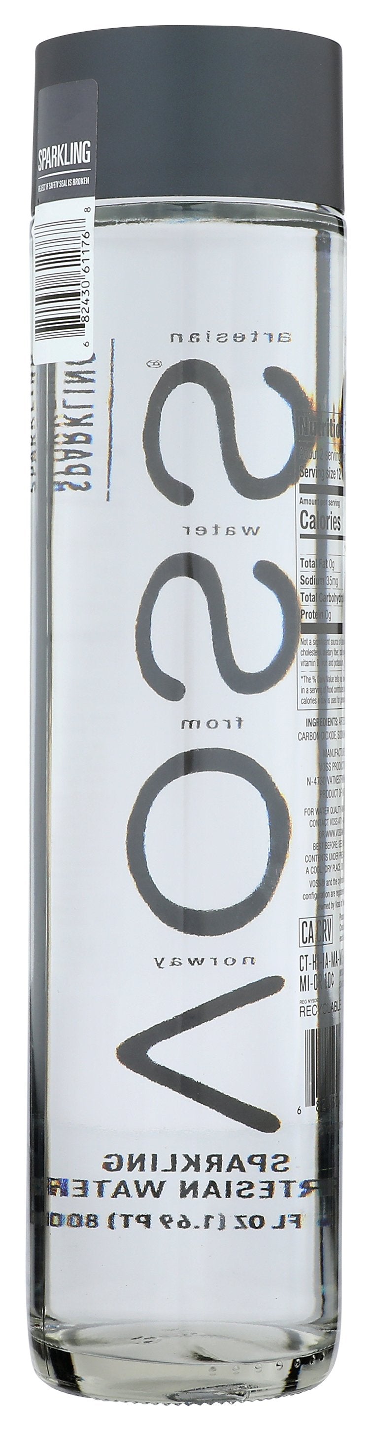 VOSS WATER ARTESIAN SPRKL GLASS - Case of 12