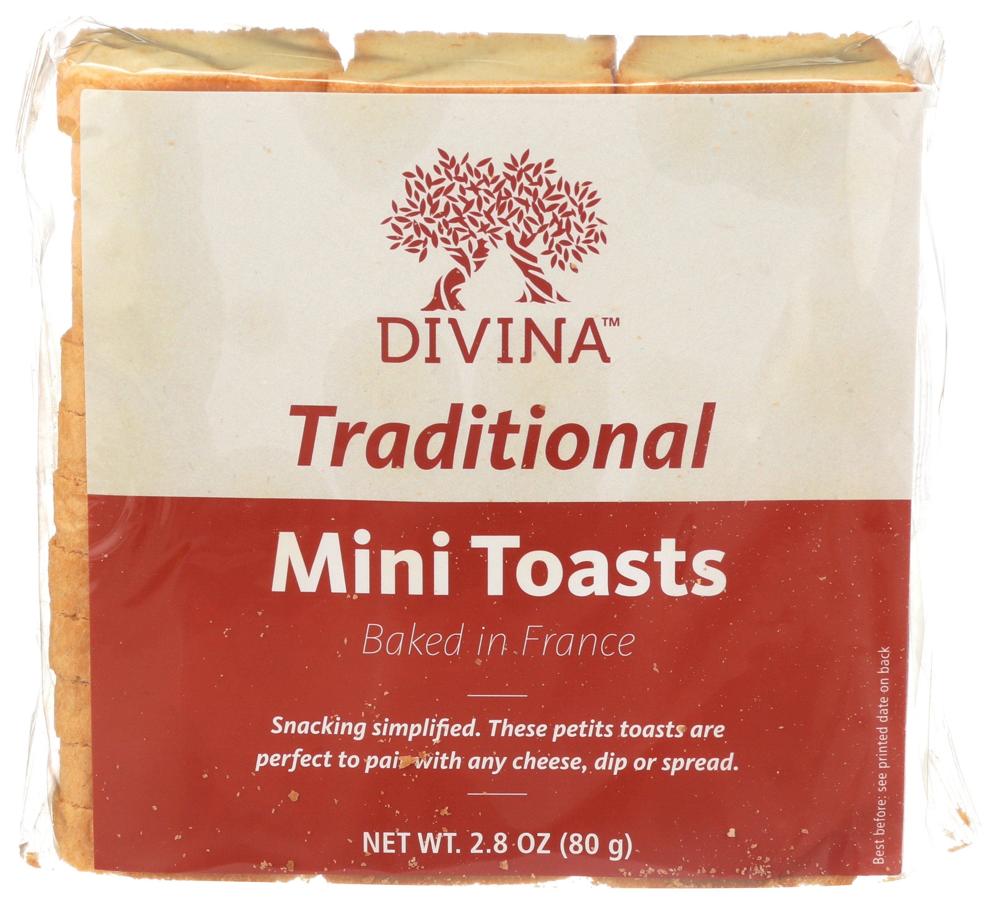 DIVINA TOAST MINI - Case of 24
