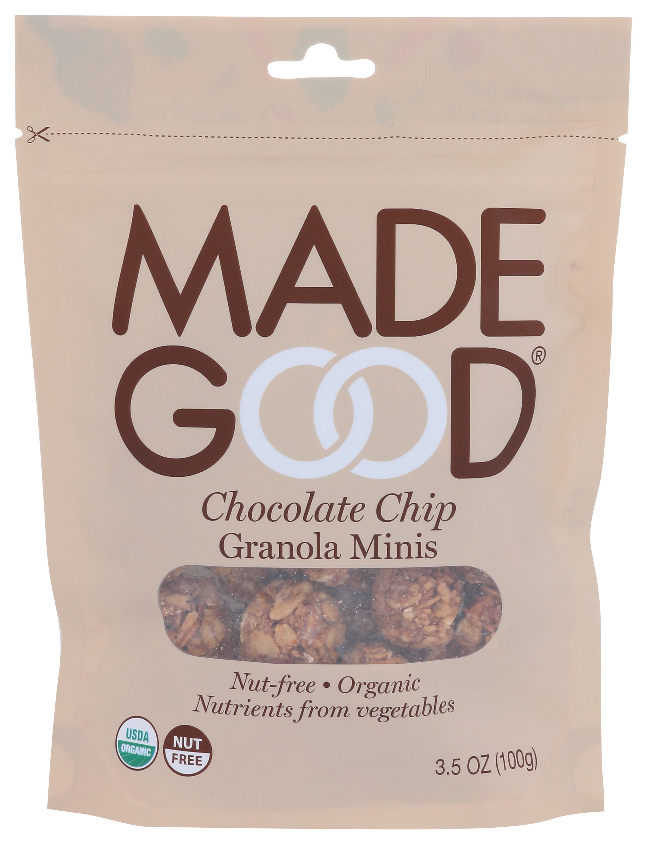 MADEGOOD GRNLA CHOC CHIP POUCH - Case of 6