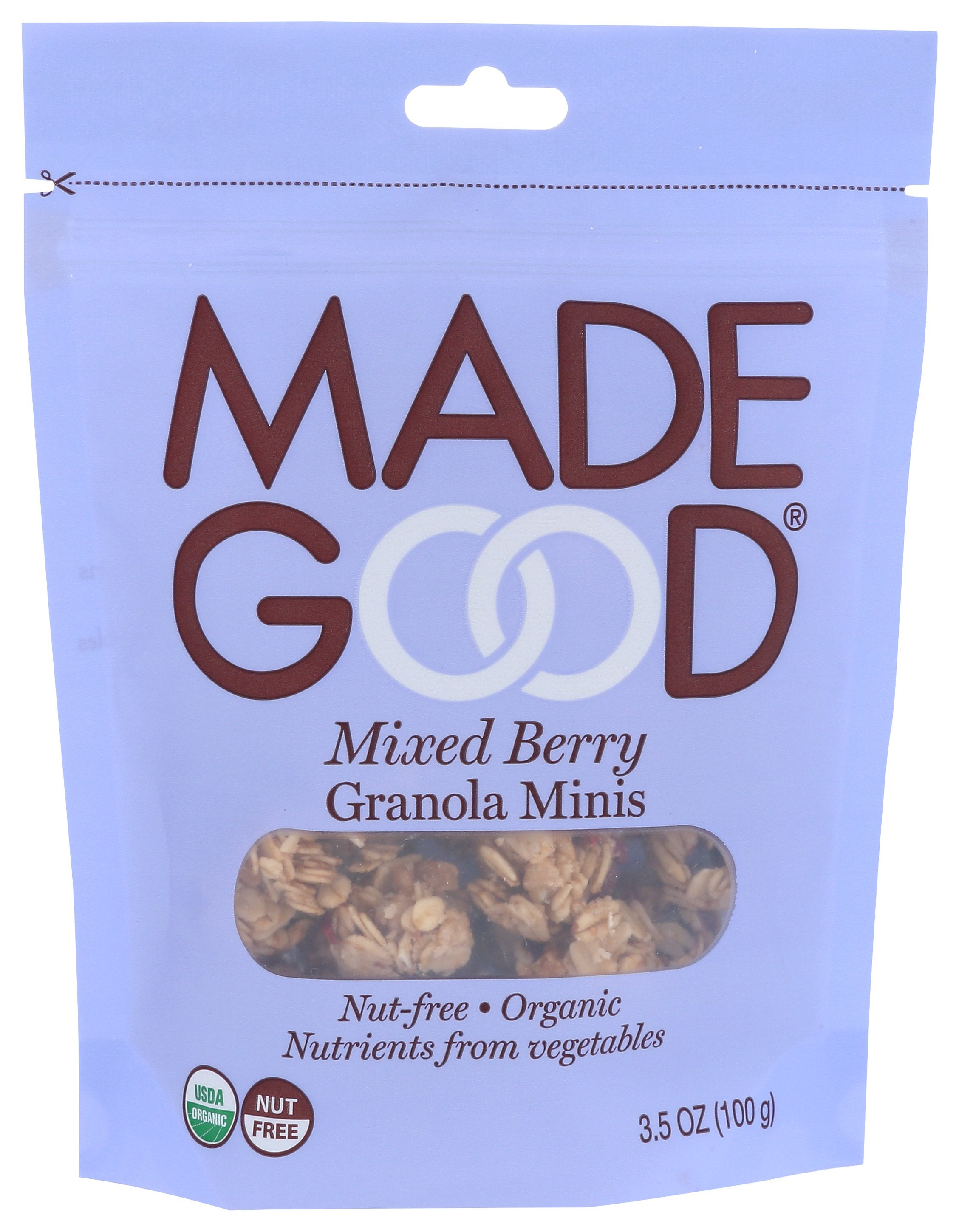 MADEGOOD GRANOLA MINIS MIXD BERRY - Case of 6