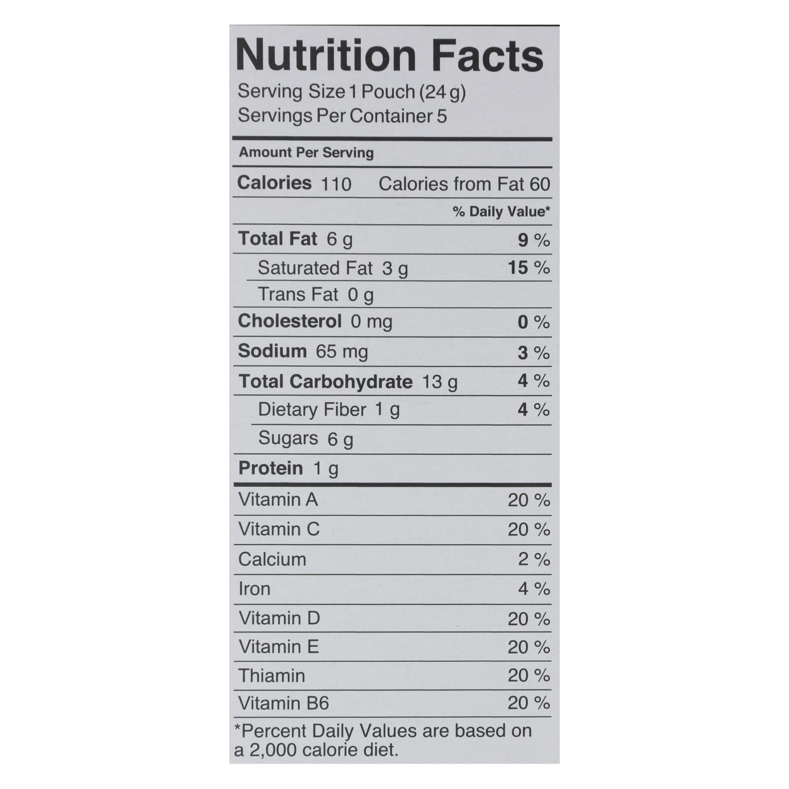 Made Good Soft Baked Mini Cookies - Double Chocolate - Case of 6 - 4.25 oz.