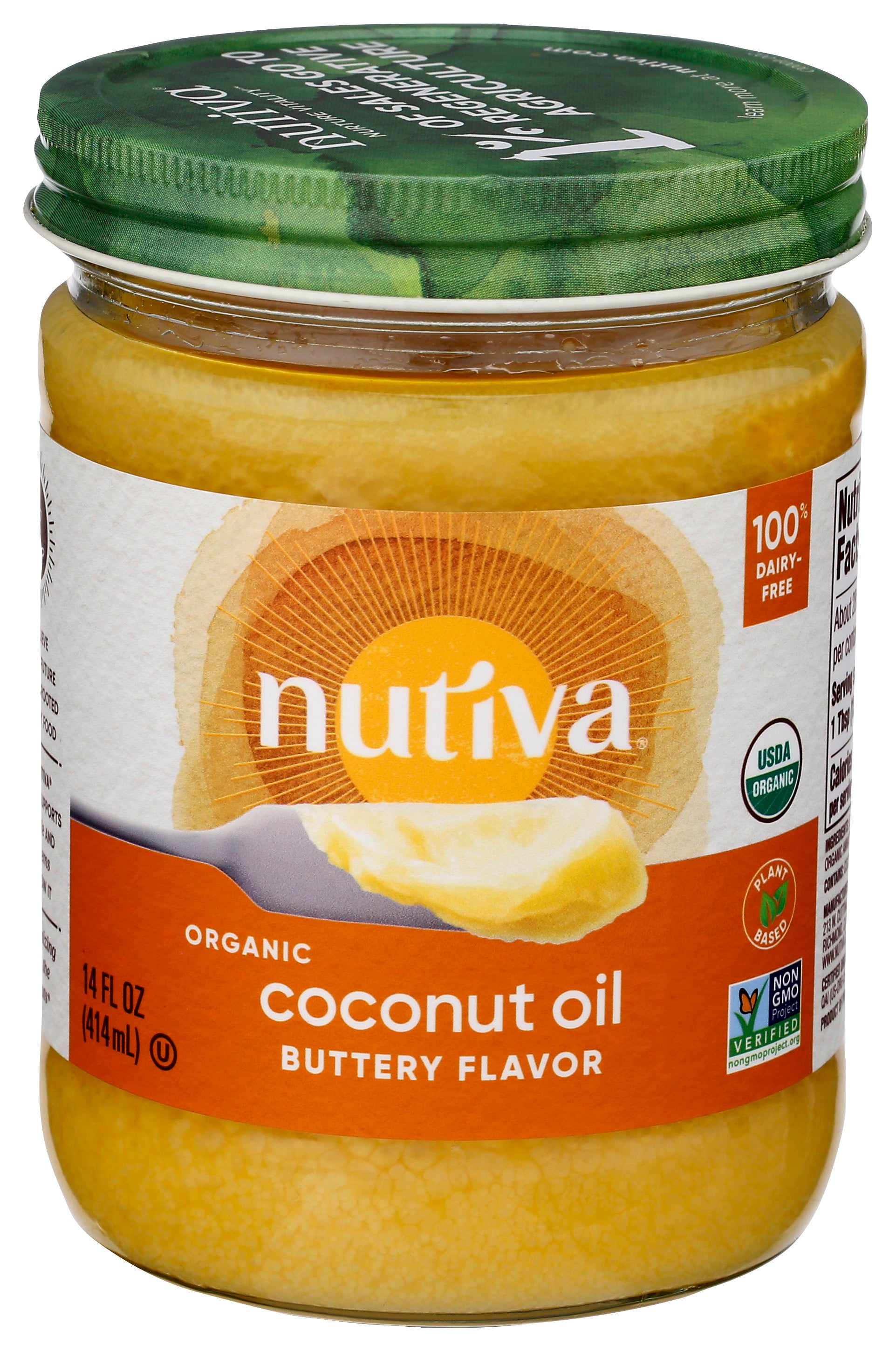 NUTIVA OIL COOCNUT BUTTERY - Case of 6