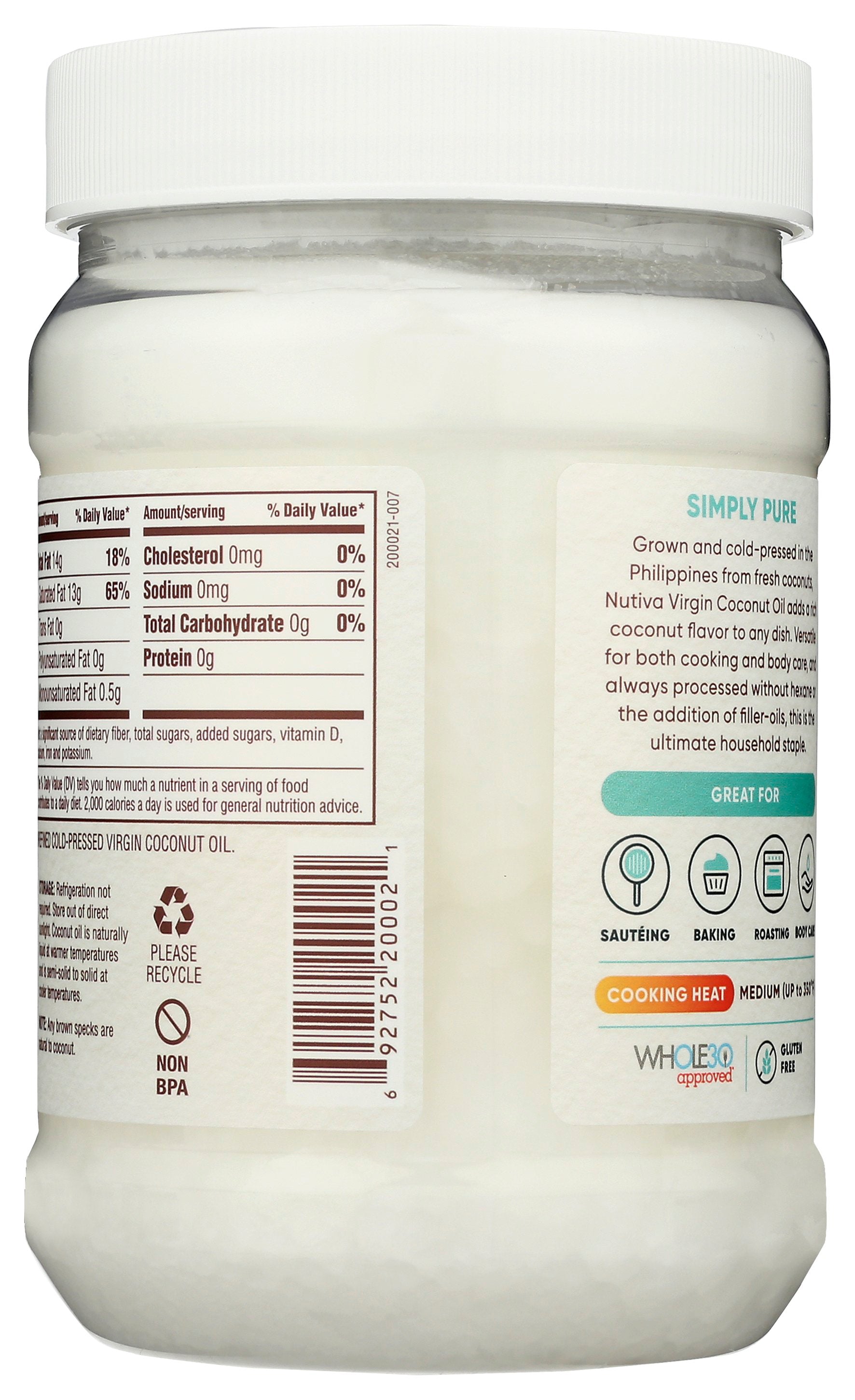 NUTIVA OIL CCNT XVRGN