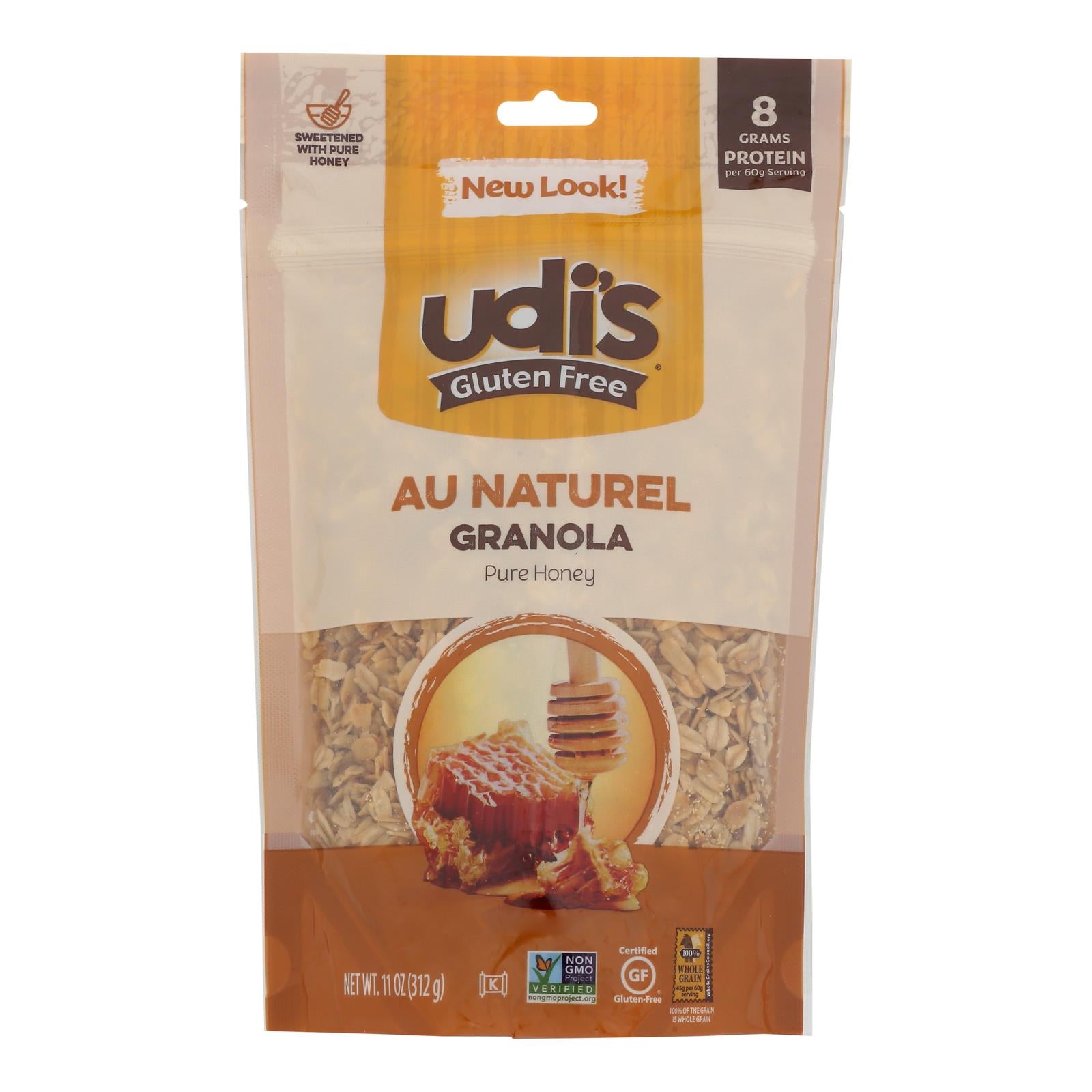 Udi's Granola, Au Naturel - Case of 6 - 11 OZ