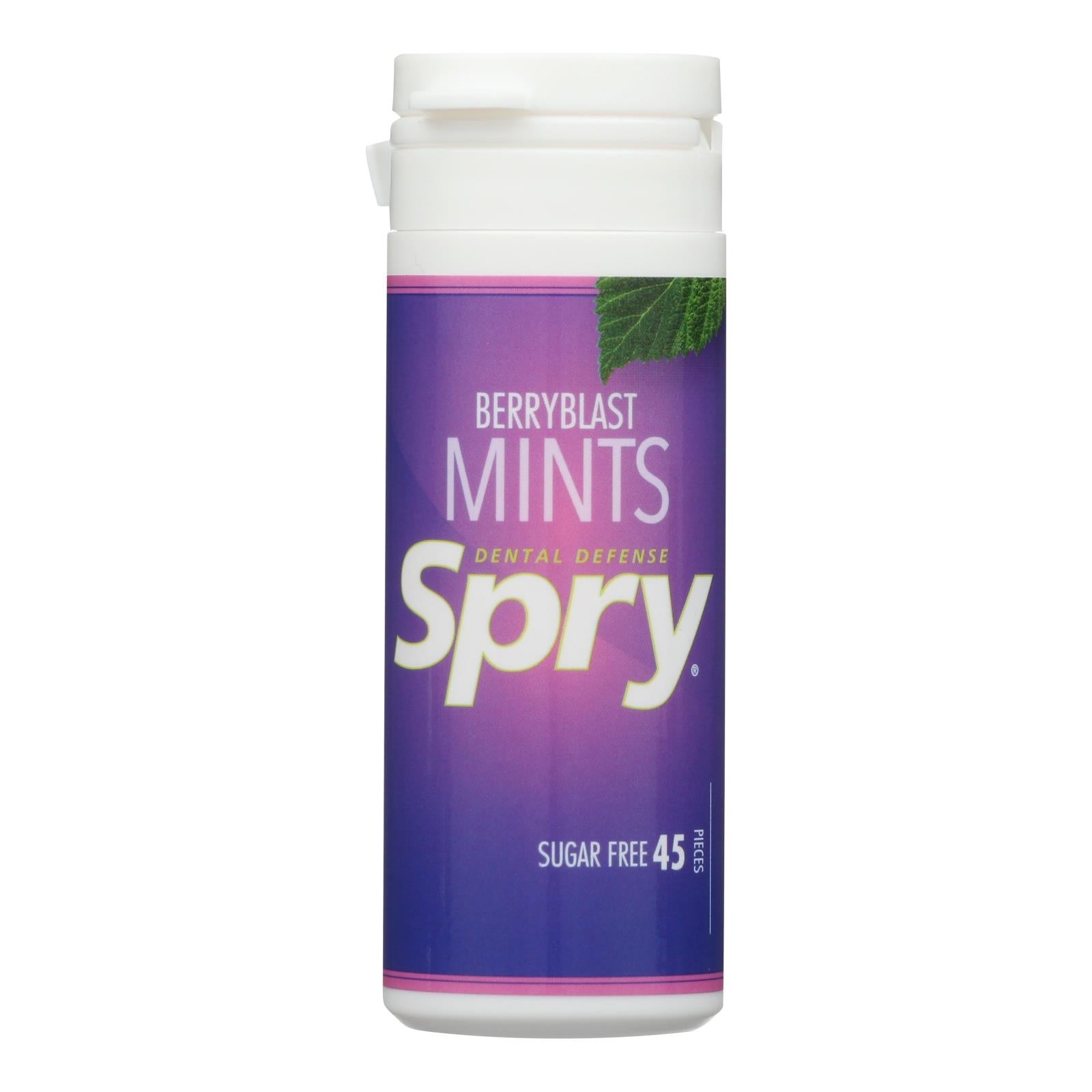 Spry Xylitol Mints - Peppermint - Case Of 6 - 45 Count