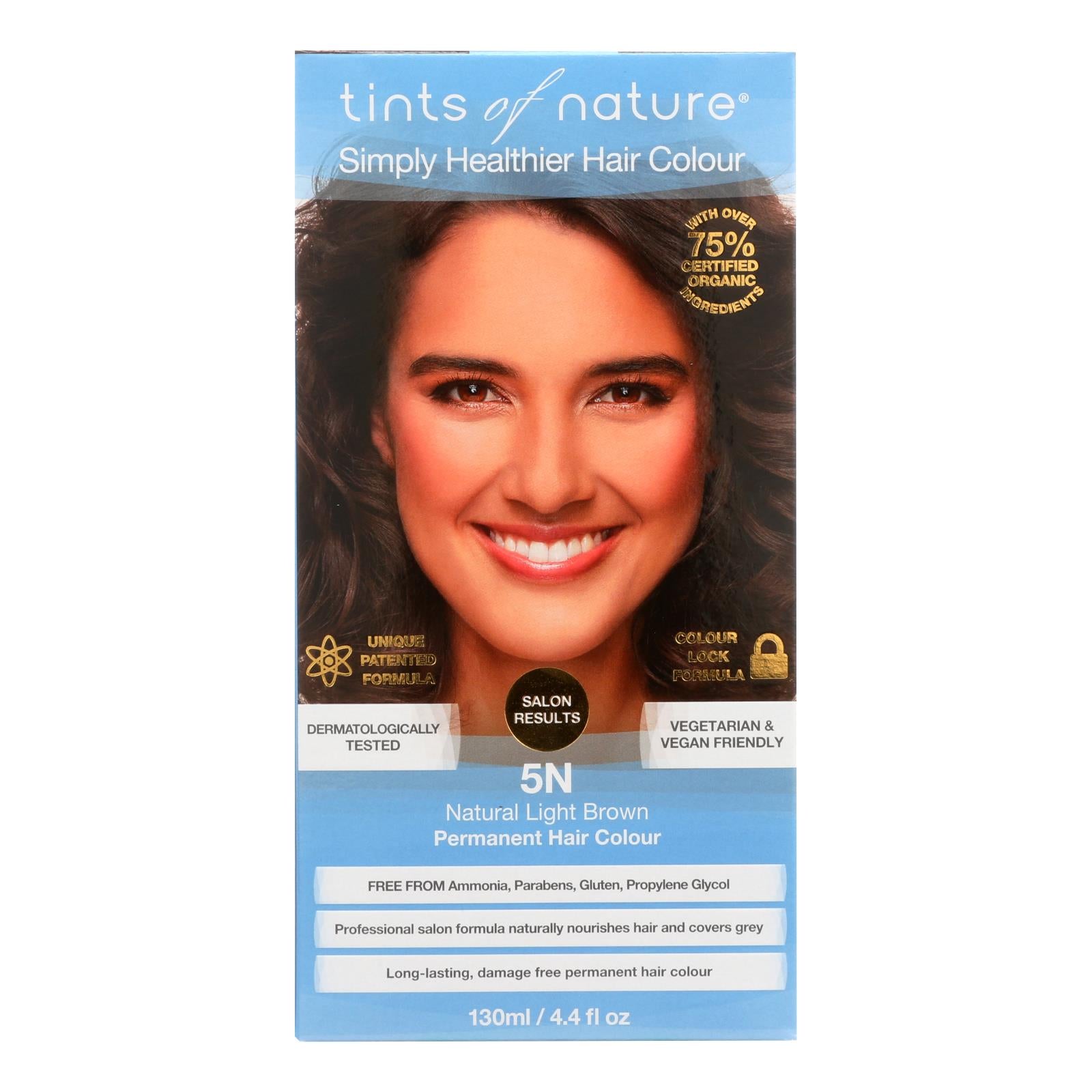 Tints Of Nature 5n Natural Light Brown Hair Color - 1 Each - 4.4 Fz