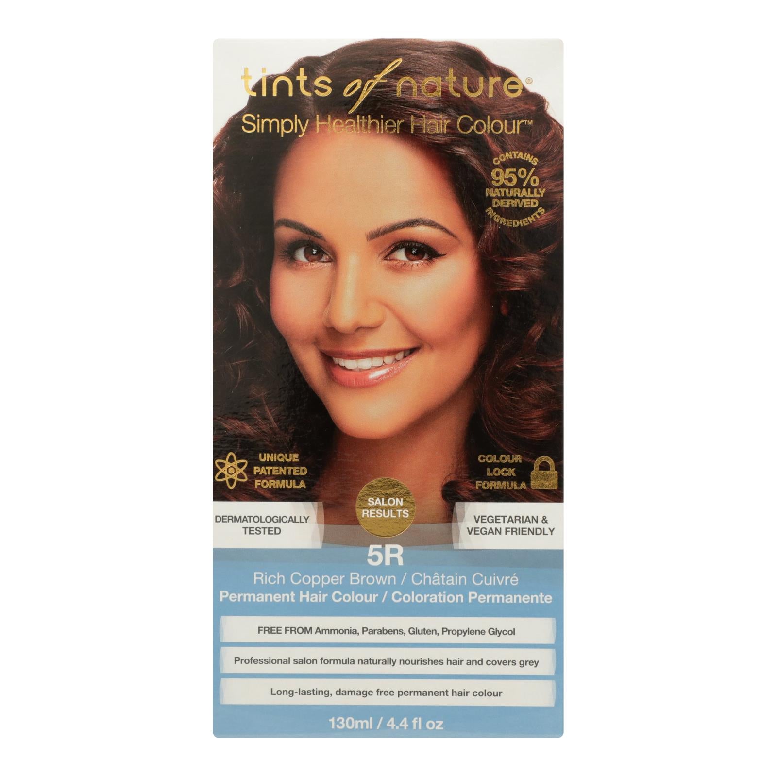 Tints Of Nature 5r Rich Copper Brown Hair Color - 1 Each - 4.4 Fz