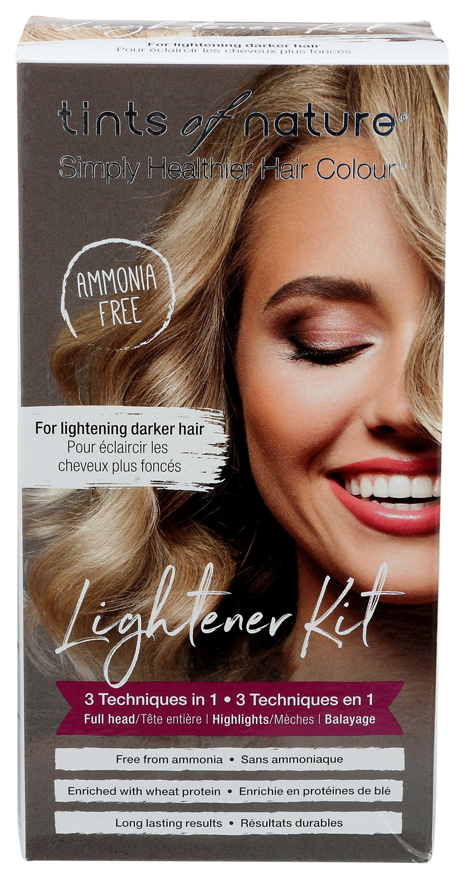 TINTS OF NATURE LIGHTENER HAIR KIT 3 IN 1
