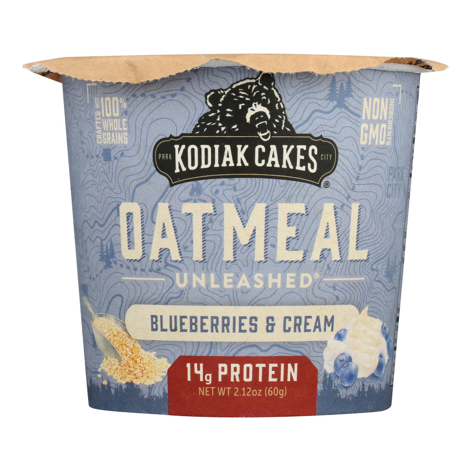 Kodiak Cakes - Oatmeal Blubry/crm Pwrcup - Case of 12-2.12 OZ