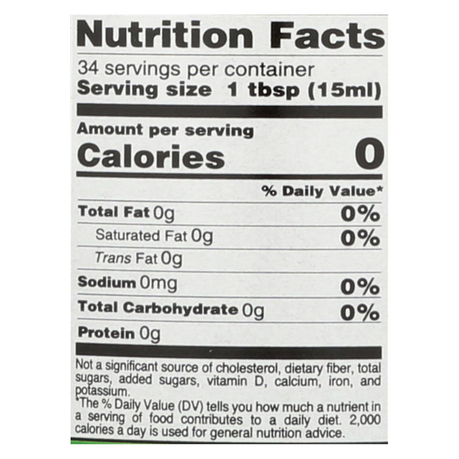Zoe - Apple Cider Vinegar - Case Of 6 - 17 Fl Oz.