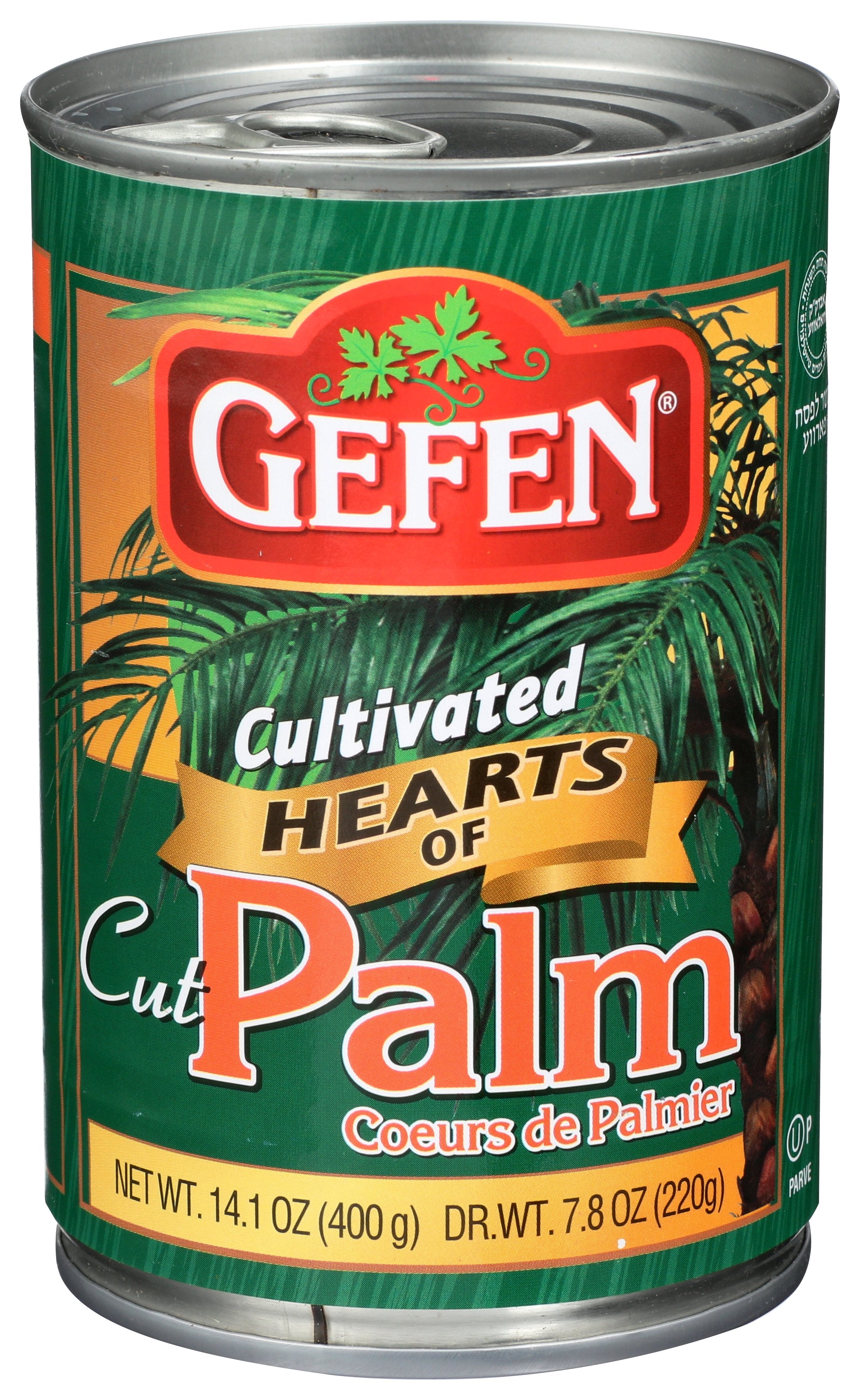 GEFEN HEART OF PALM CUT D&PO - Case of 12