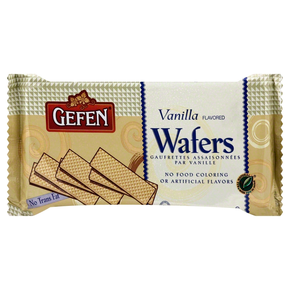 Gefen Wafer Vanilla - Case of 12 - 14.1 oz