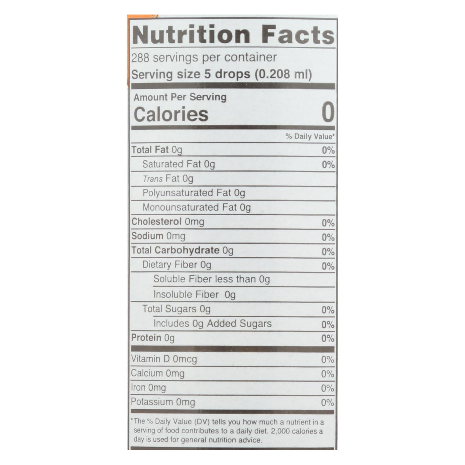 Sweet Leaf Sweet Drops Sweetener Valencia Orange - 2 Fl Oz