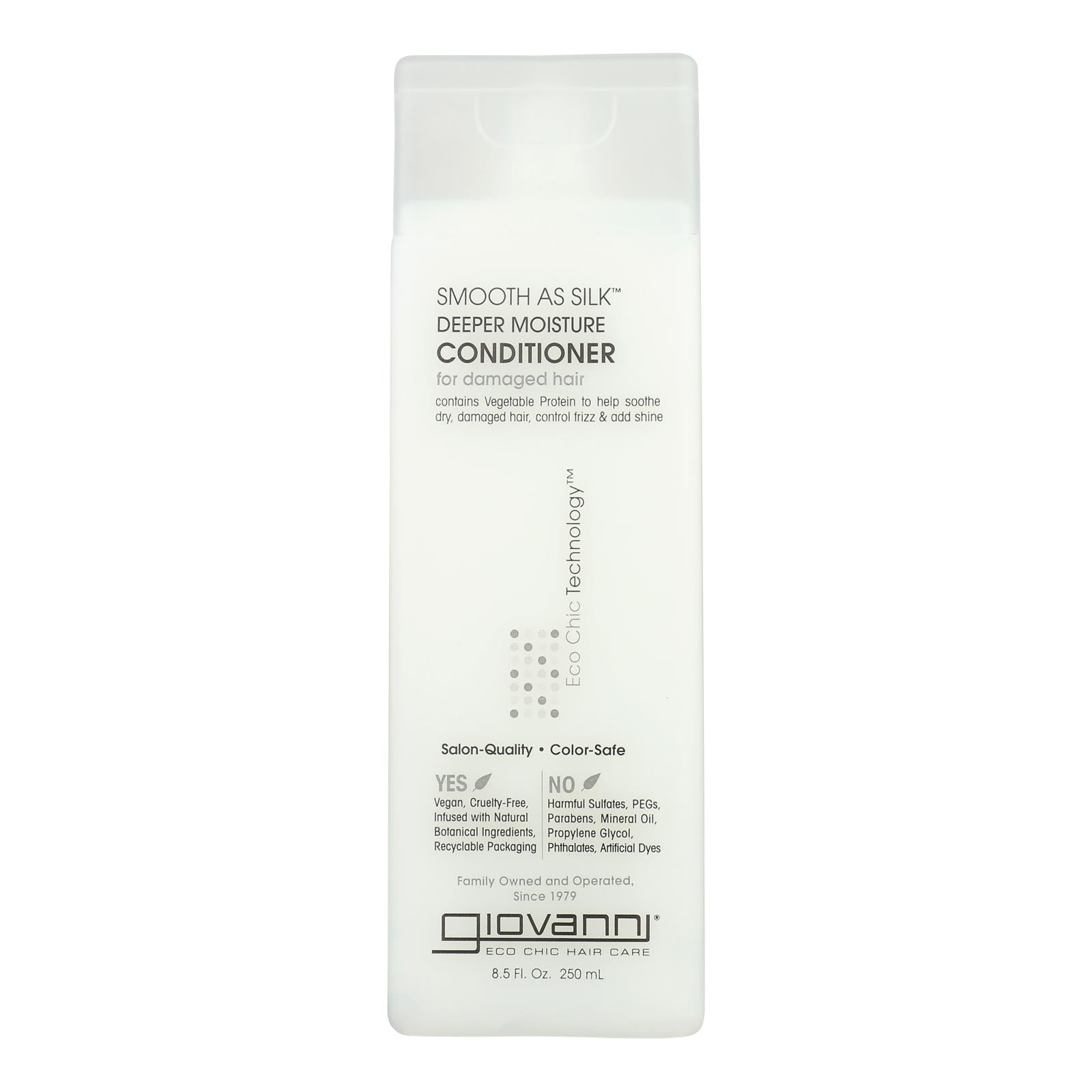 Giovanni Smooth As Silk Deeper Moisture Conditioner - 8.5 Fl Oz