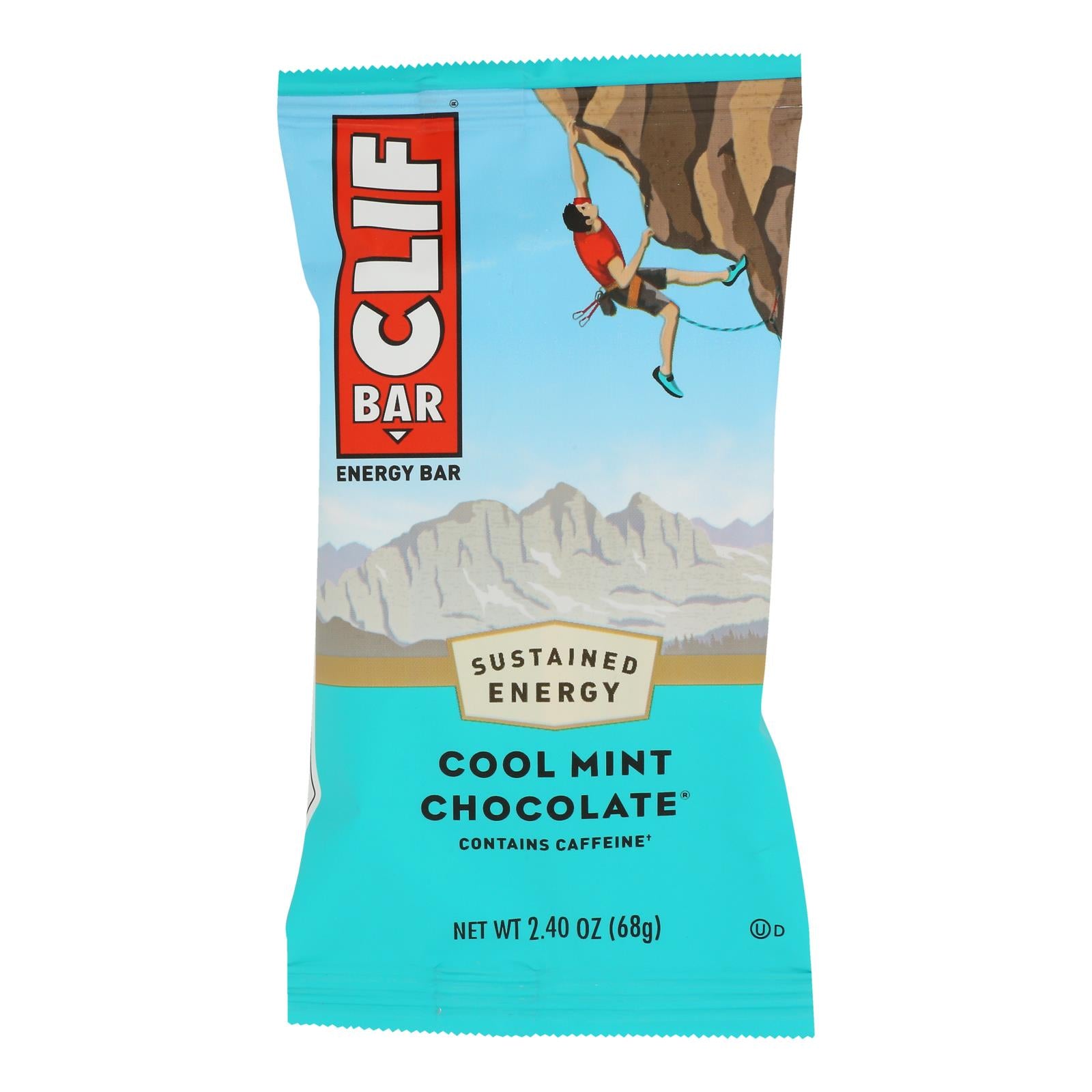 Clif Bar - Organic Cool Mint Chocolate - Case of 12 - 2.4 oz