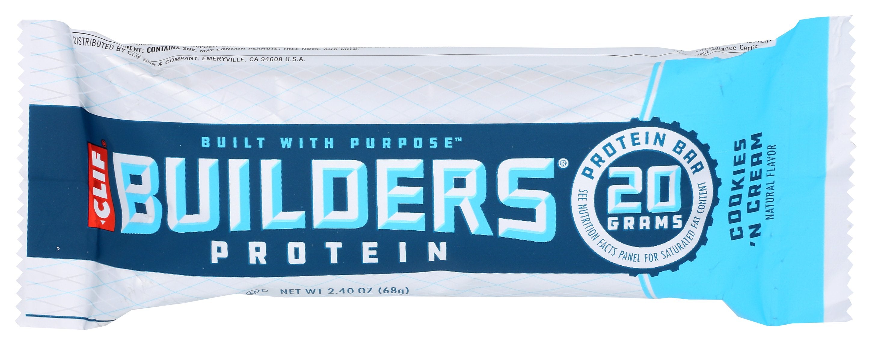 Builders - Bar Builders Cookie Cream - 2.4 oz - 12pk
