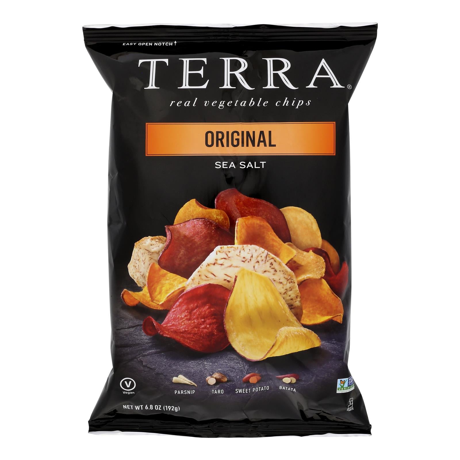 Terra Chips Exotic Vegetable Chips - Original - Case Of 12 - 6.8 Oz.