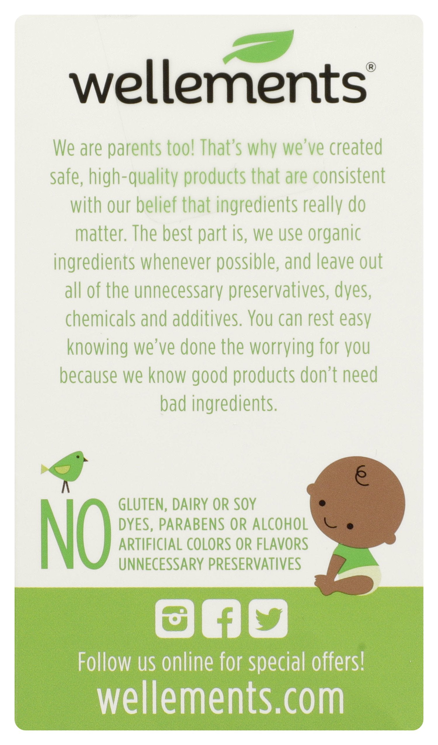 WELLEMENTS COUGH MUCUS BABY ORG - Case of 3