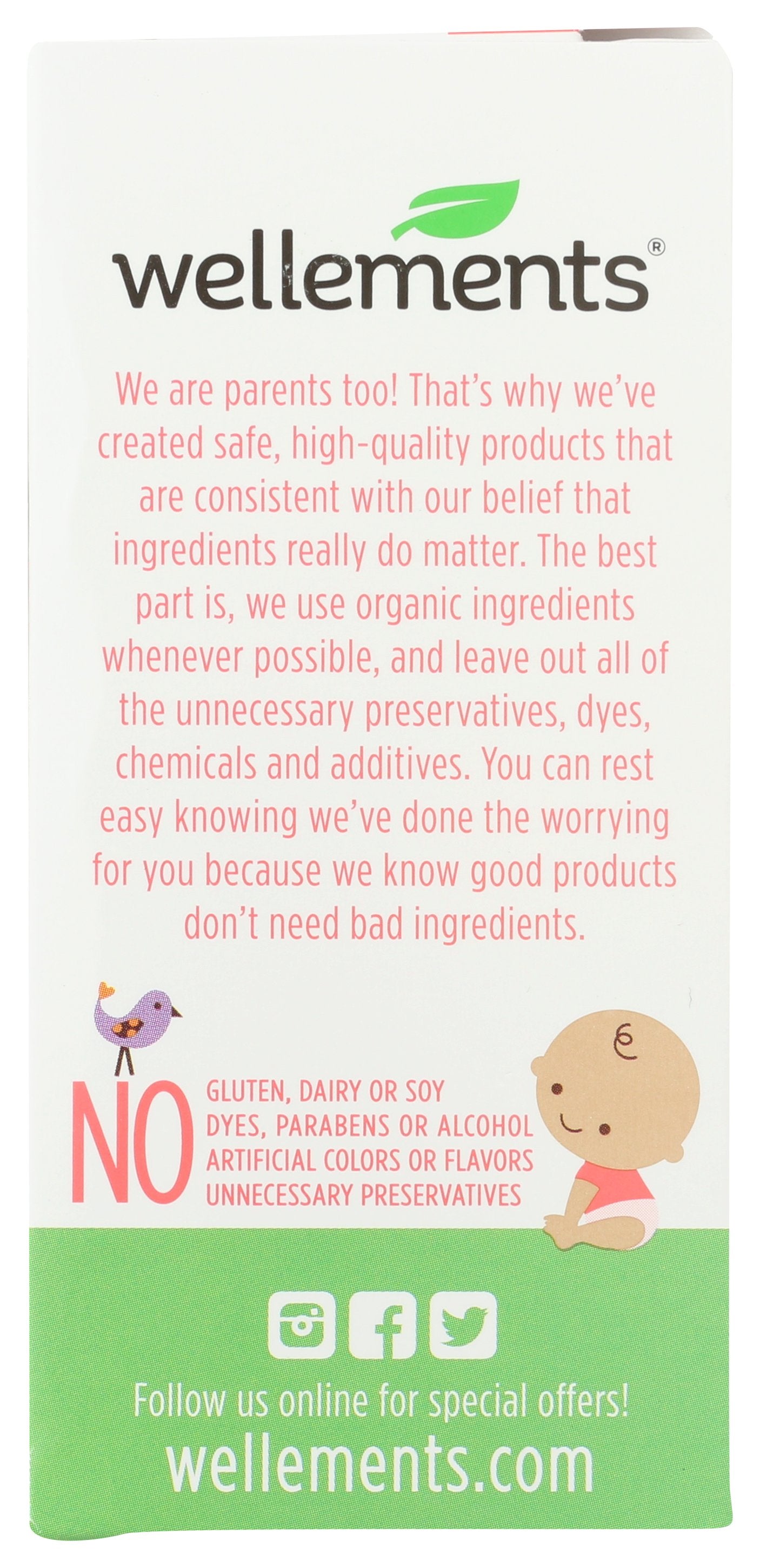 WELLEMENTS KIDS CONSTIPATION ORG - Case of 3