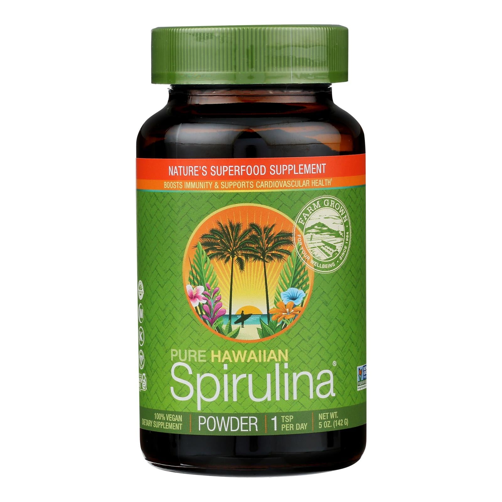 Nutrex Hawaii Pure Hawaiian Spirulina Pacifica Powder - 5 Oz