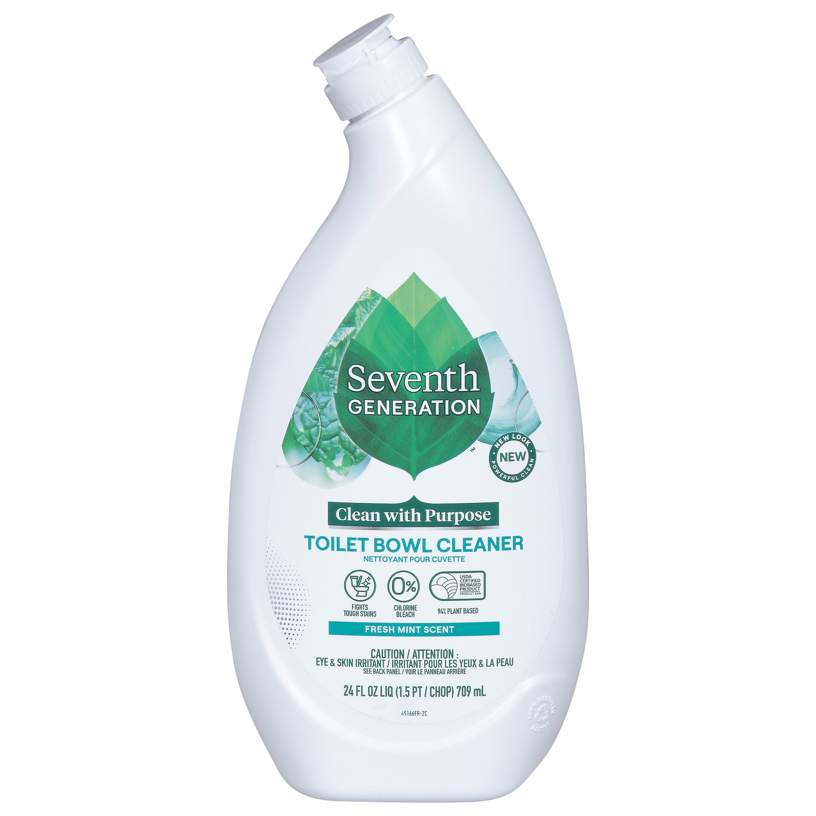 Seventh Generation - Cleaner Toilet Bowl Mint - Case of 4-24 Fluid Ounces