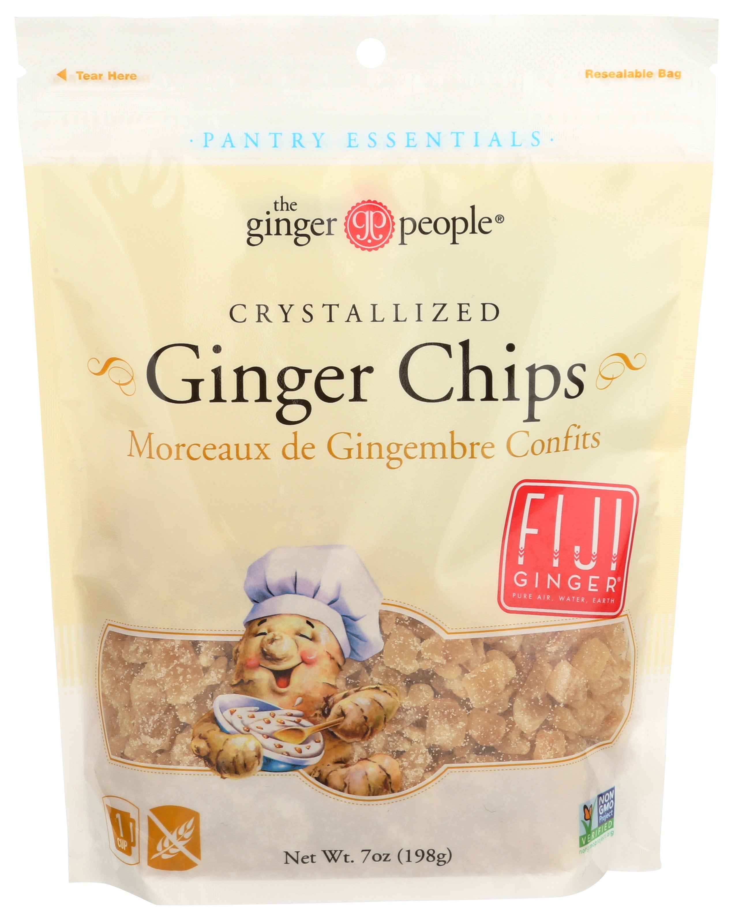GINGER PEOPLE GINGER CHIP CRYSTLZD - Case of 12