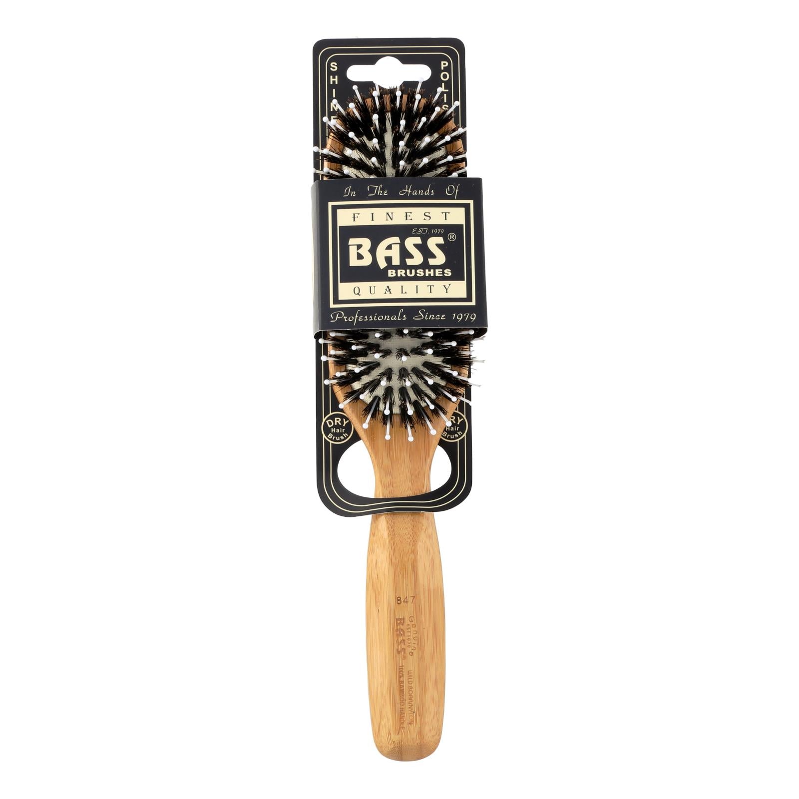 Bass Brushes Bamboo Wood Hair Brush - 1 Each - Ct