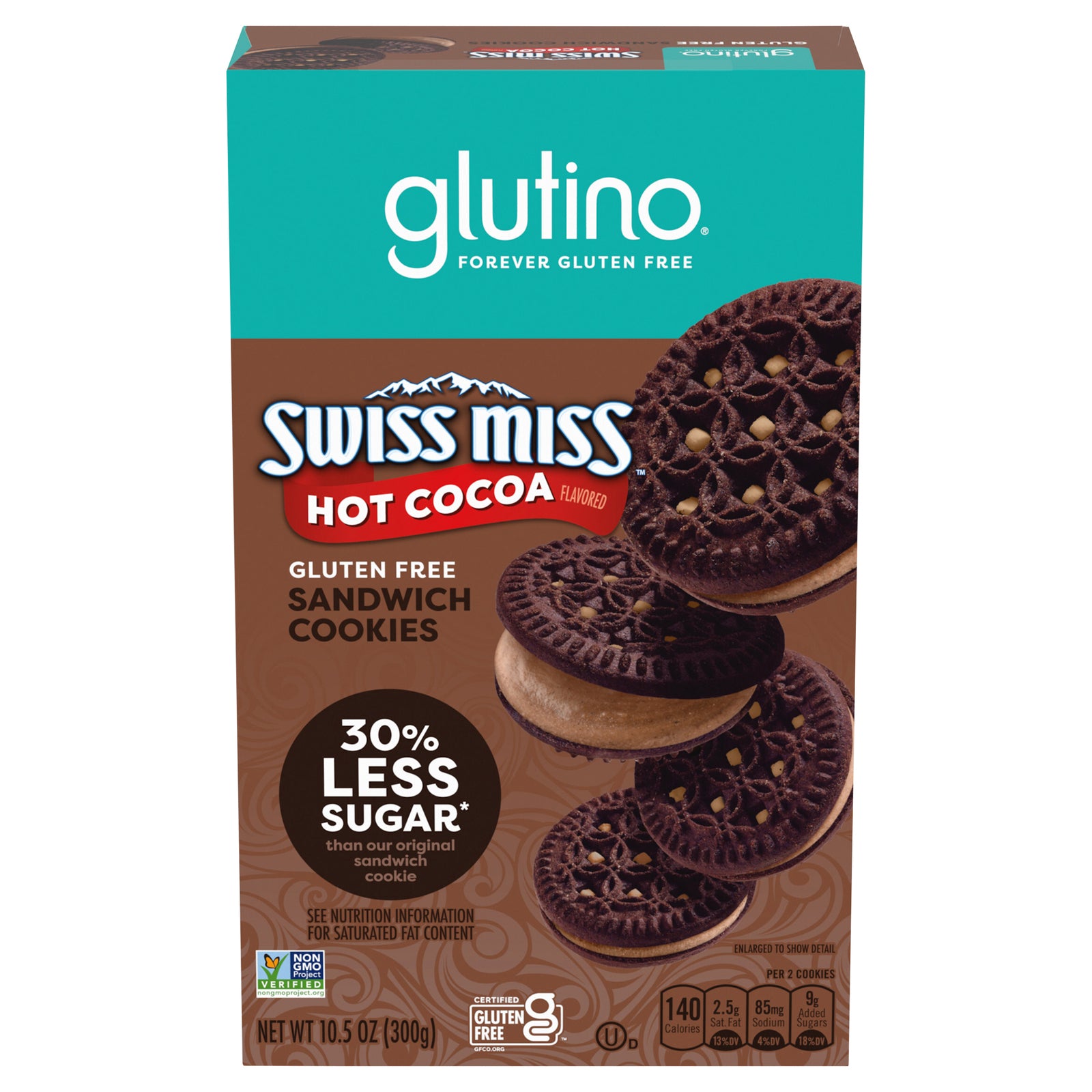 Glutino - Cki Swiss Miss Hot Cocoa - CS of 8-10.5 OZ