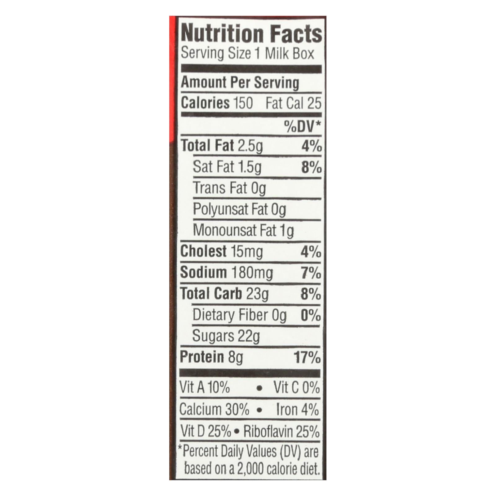 Horizon Lowfat Chocolate Milk - 1 Each - 12/8 FZ