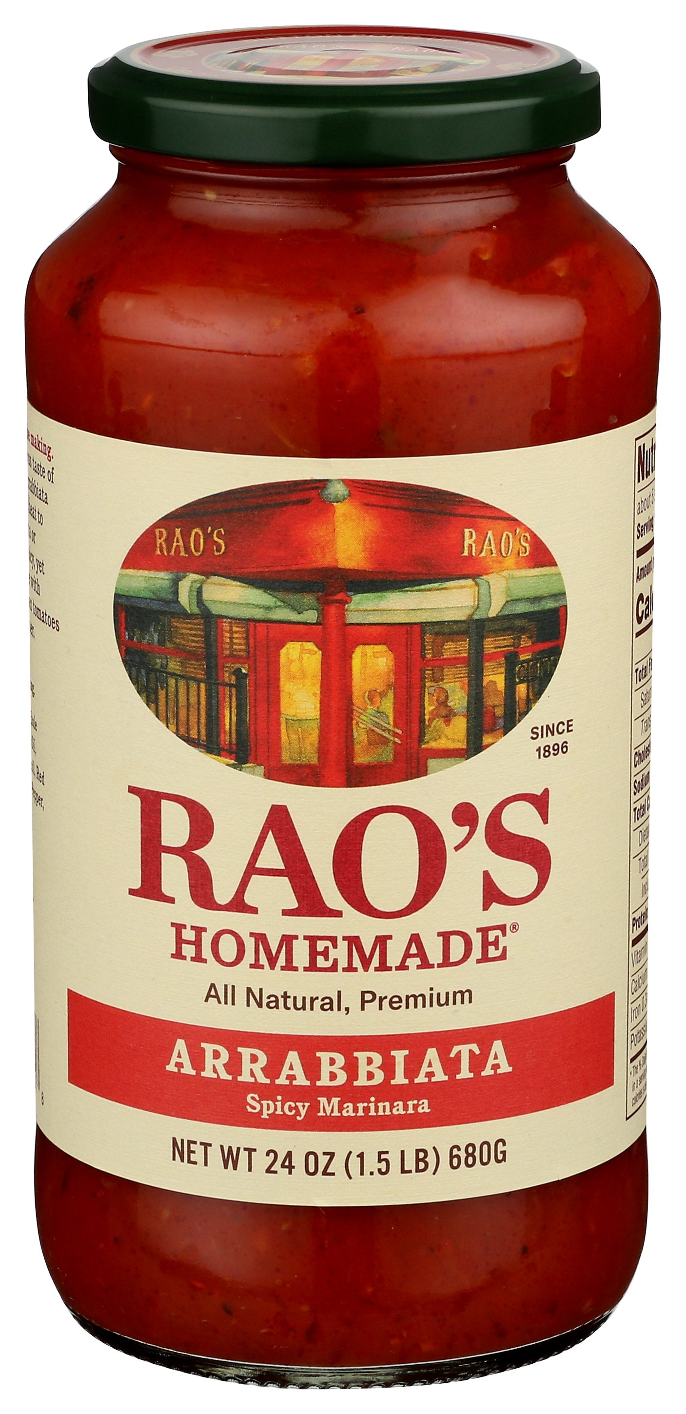 RAOS SAUCE ARRABBIATTA - Case of 6