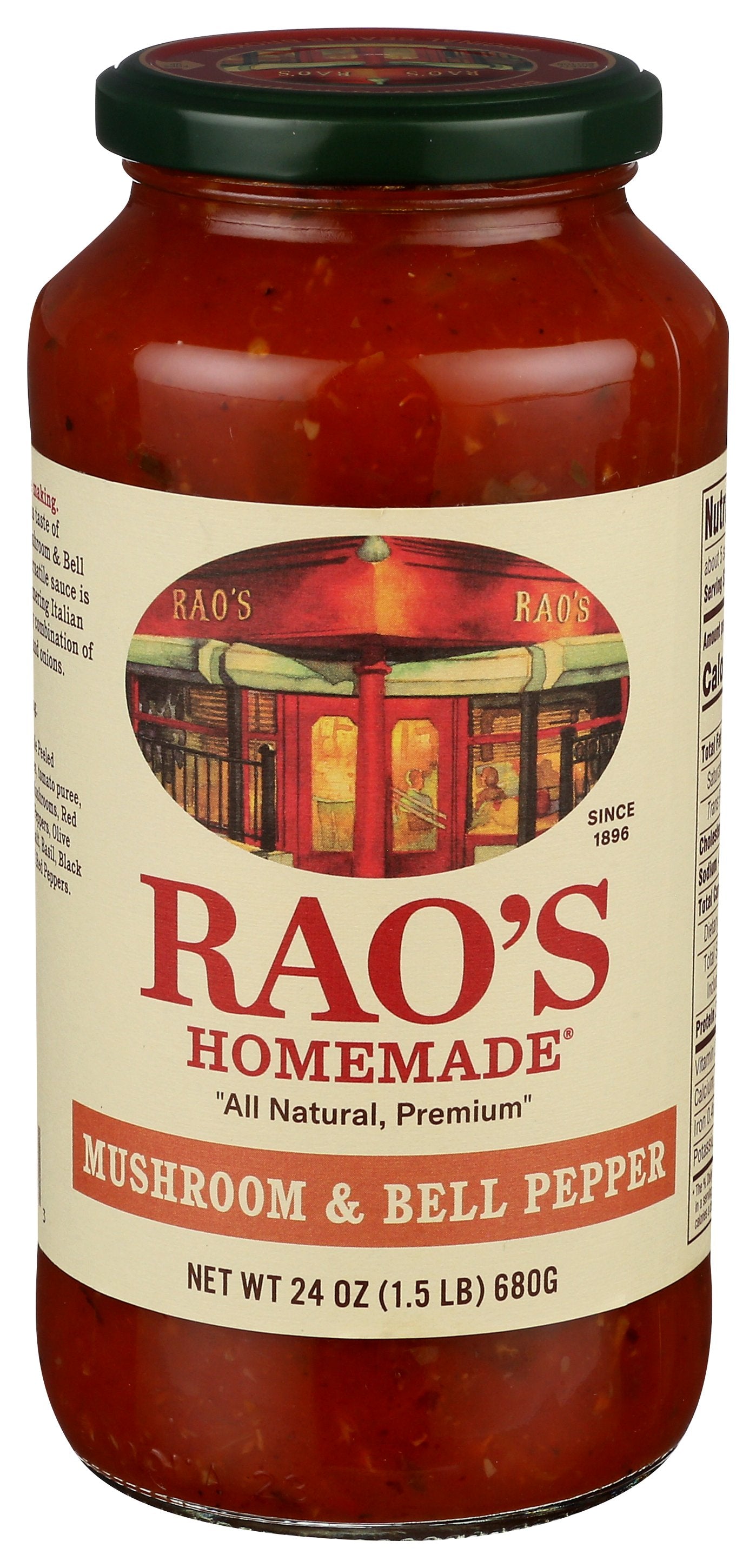 RAOS SAUCE MSHRM & BELL PEPPR - Case of 6