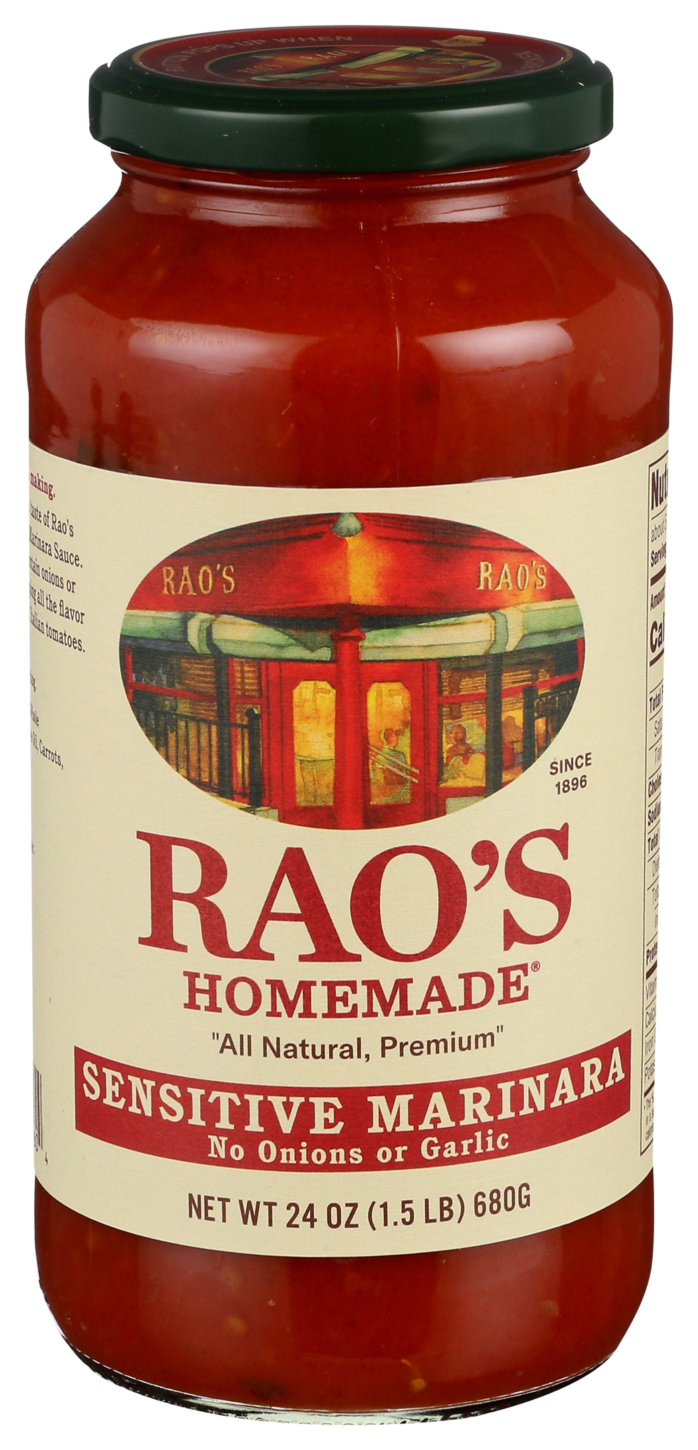 RAOS SAUCE MARINARA SENSITIVE - Case of 6