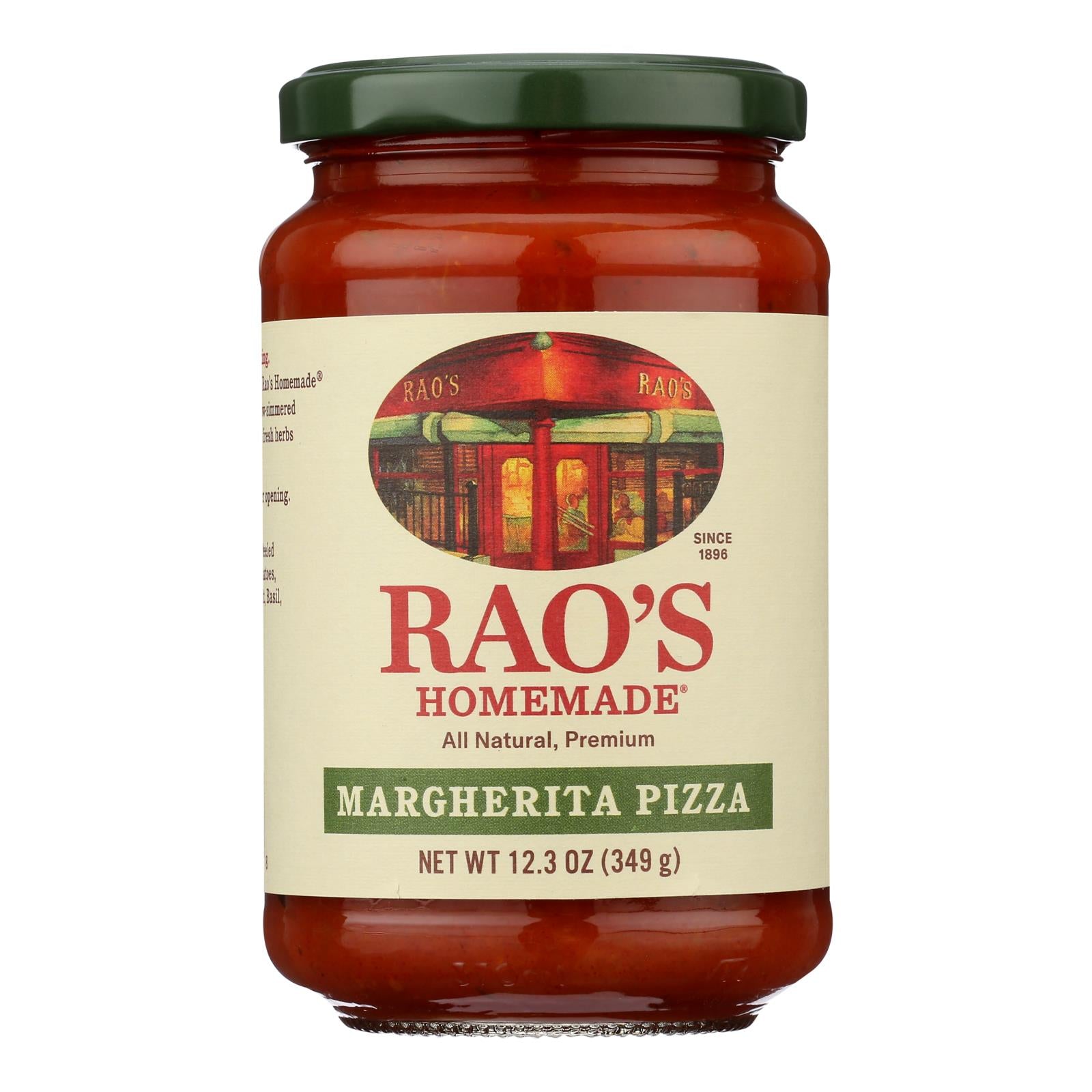 Rao's - Sauce Pizza Margherita - Case of 6 - 12.3 Ounces
