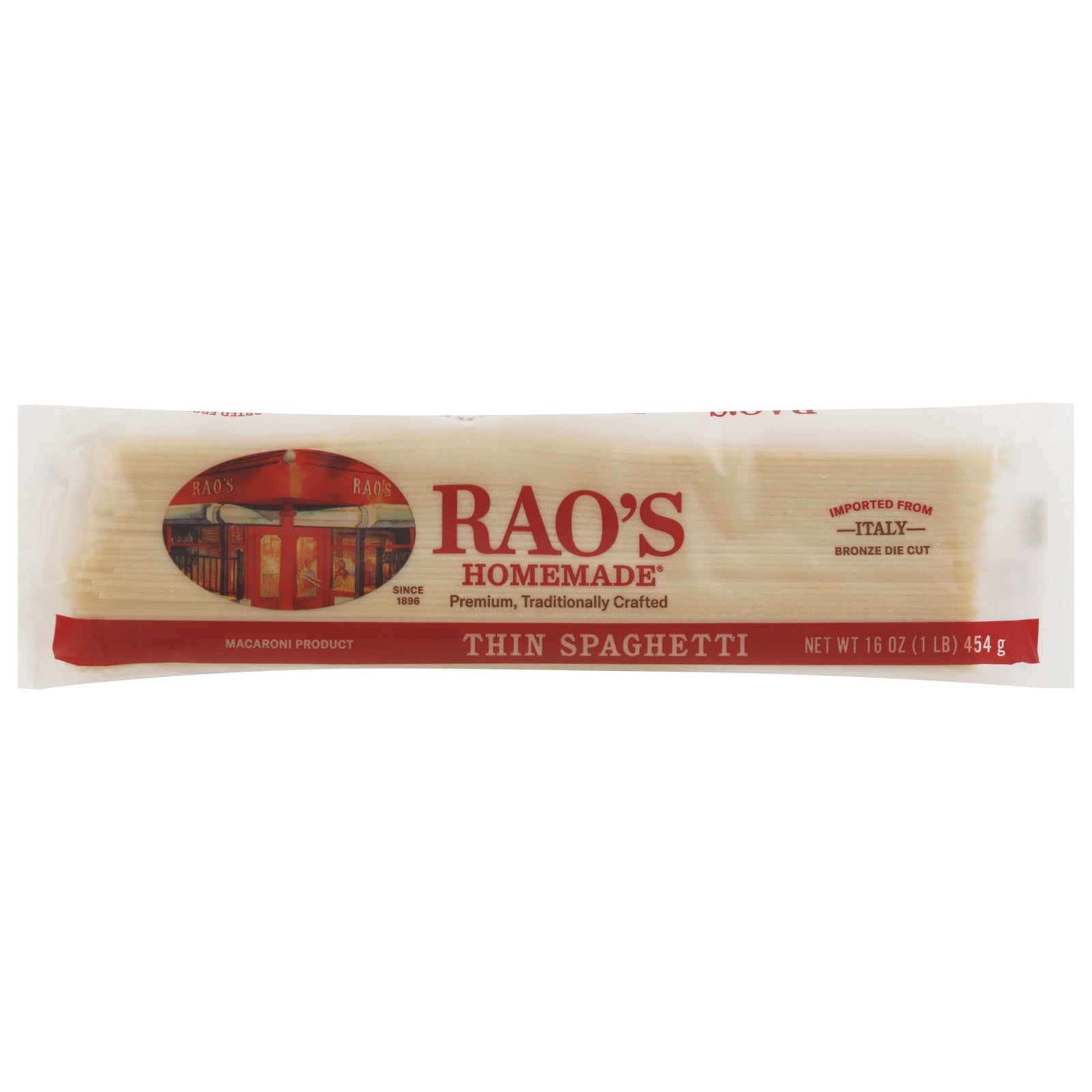 Rao's - Pasta Thin Spaghetti - CS of 15-16 OZ