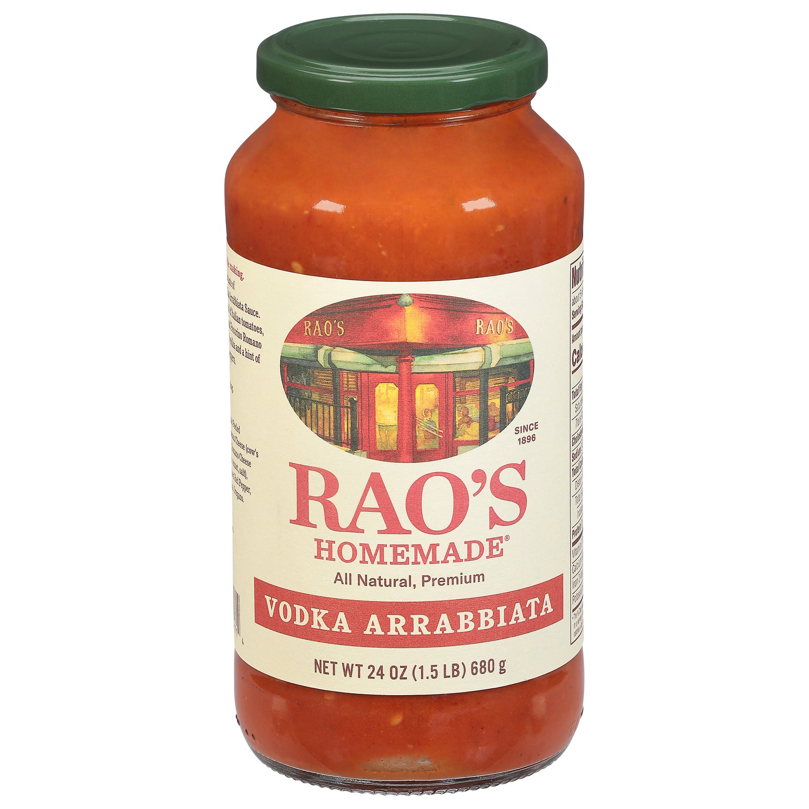 Rao's - Sauce Vodka Arrabbiata - CS of 12-24 OZ