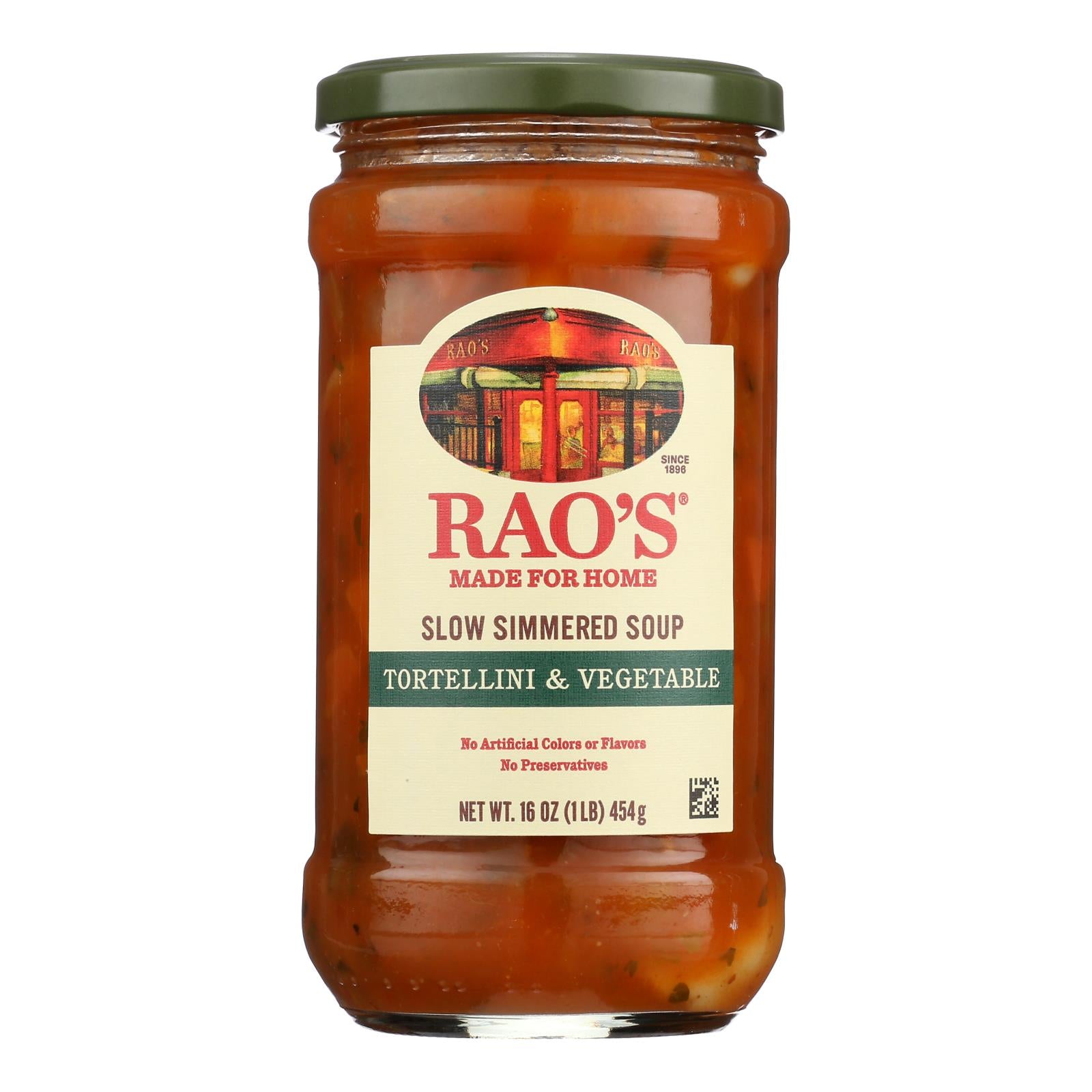 Rao's - Soup Tortellini & Veg - Case of 6-16 OZ