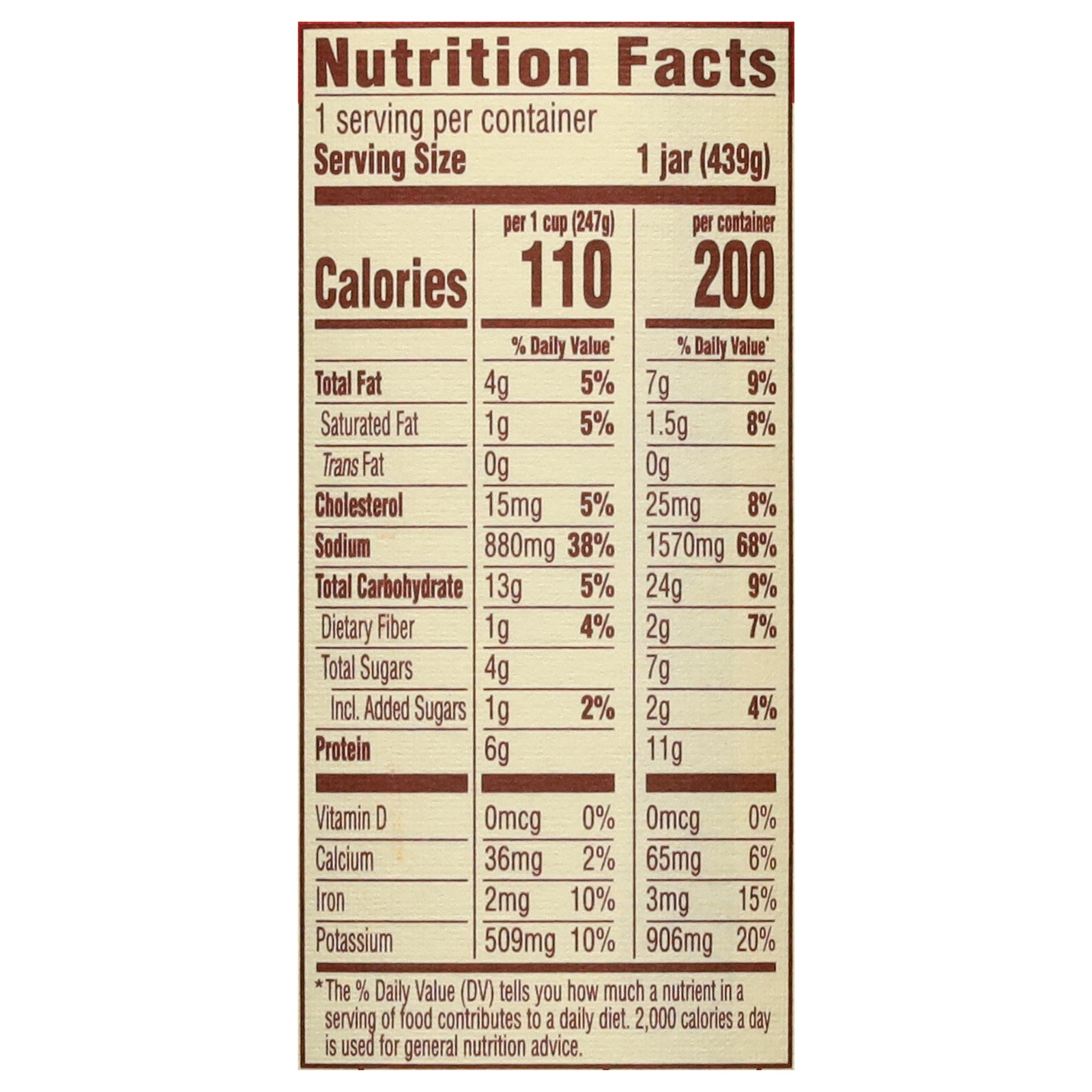 Rao's - Soup Tuscan Style Beef - CS of 6-15.5 FZ