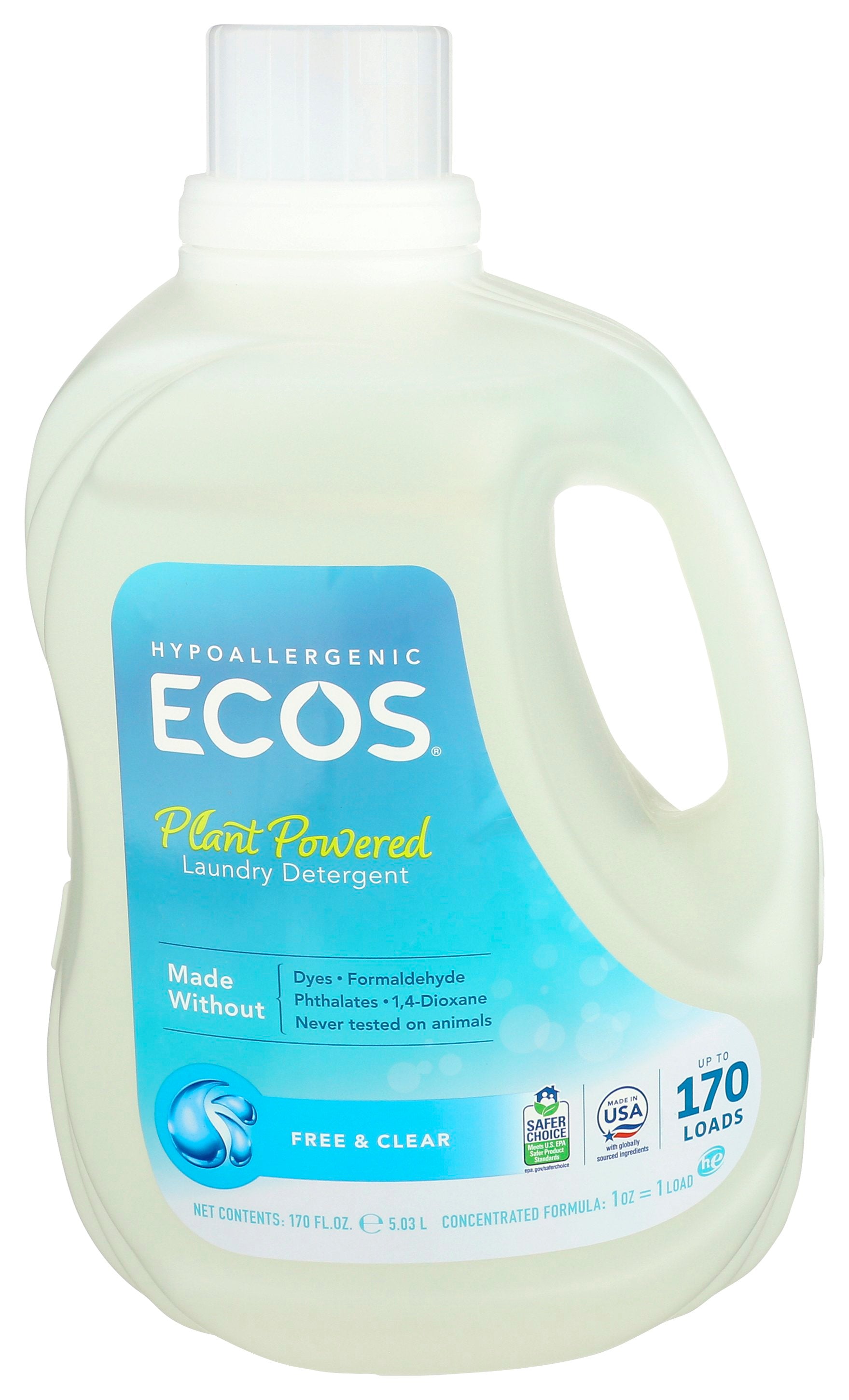 ECOS LNDRY FREE & CLEAR 170Z - Case of 2