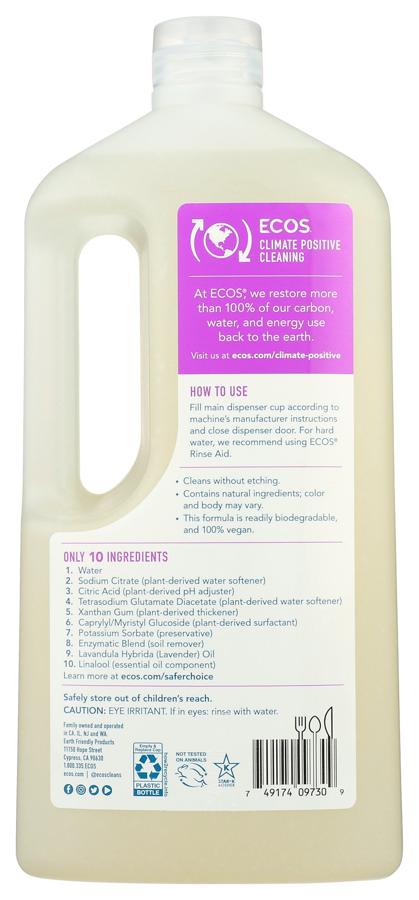 ECOS DISHWASH WAVE GEL AUTO