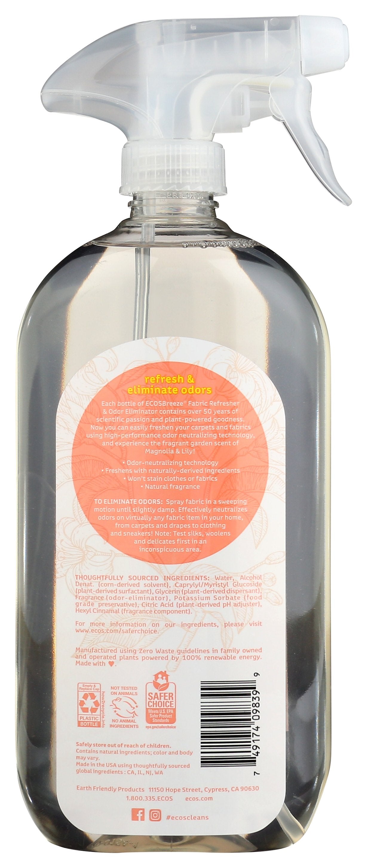 ECOS FRESHNR ODOR ELM MAG LIL - Case of 6