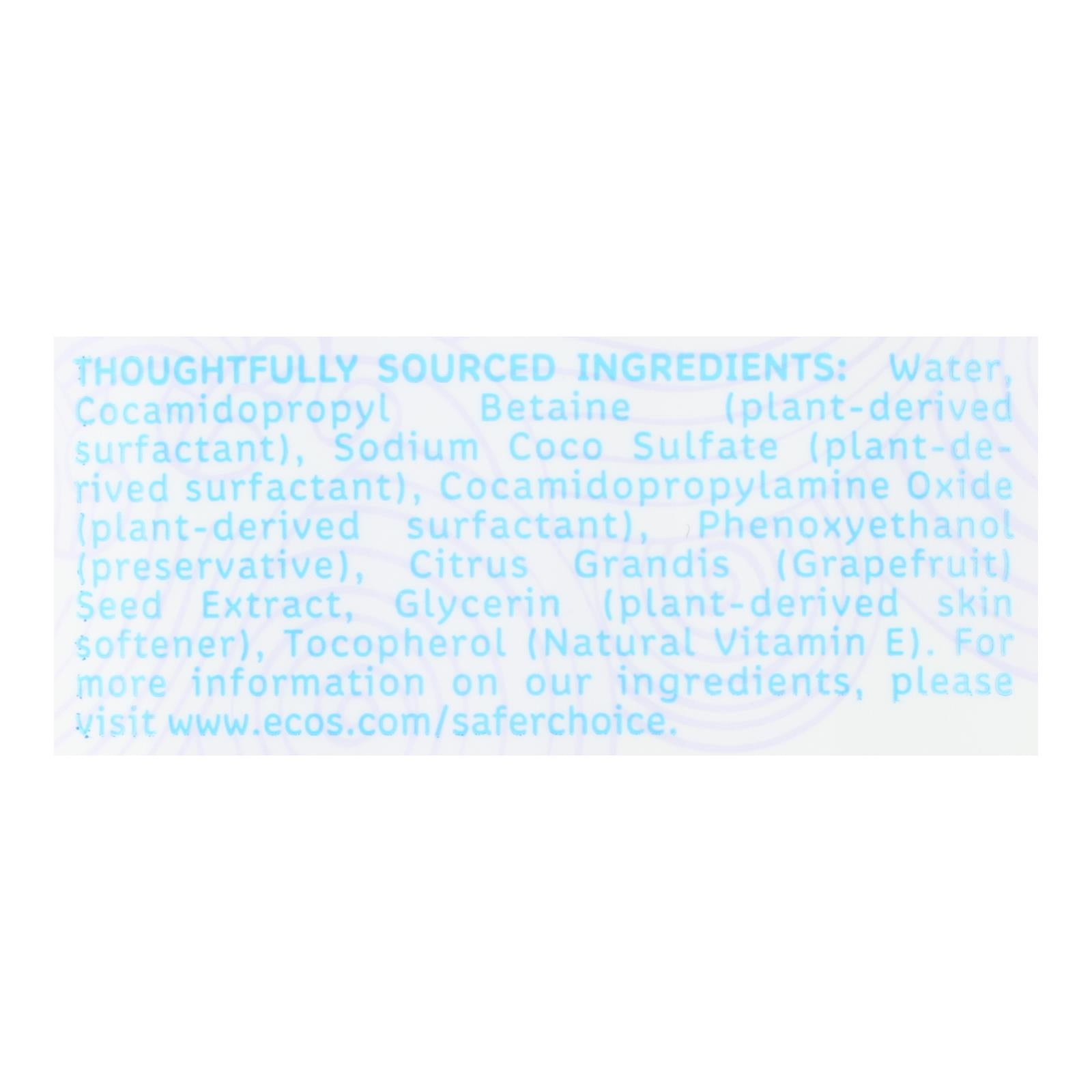 Ecos Hand Soap - Free And Clear - Case Of 6 - 32 Fl Oz.