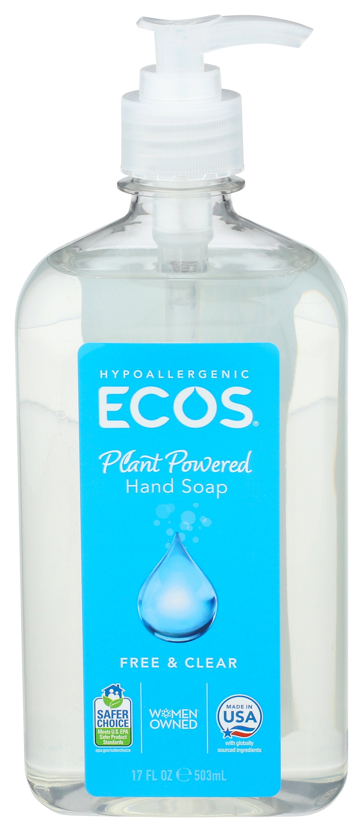 ECOS HAND SOAP FREE CLR 17Z